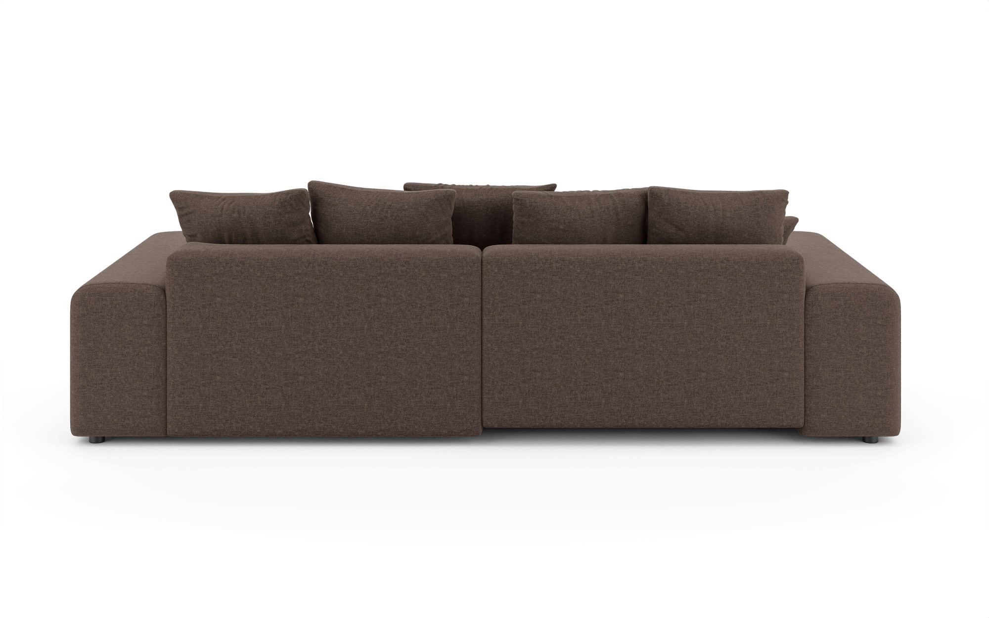 Home affaire Ecksofa »LAKESIDE mit Bettfunktion und Bettkasten, B/T/H 257/166/84 cm«, L-Form, Recamiere beidseitig montierbar, mit Wellenunterfederung