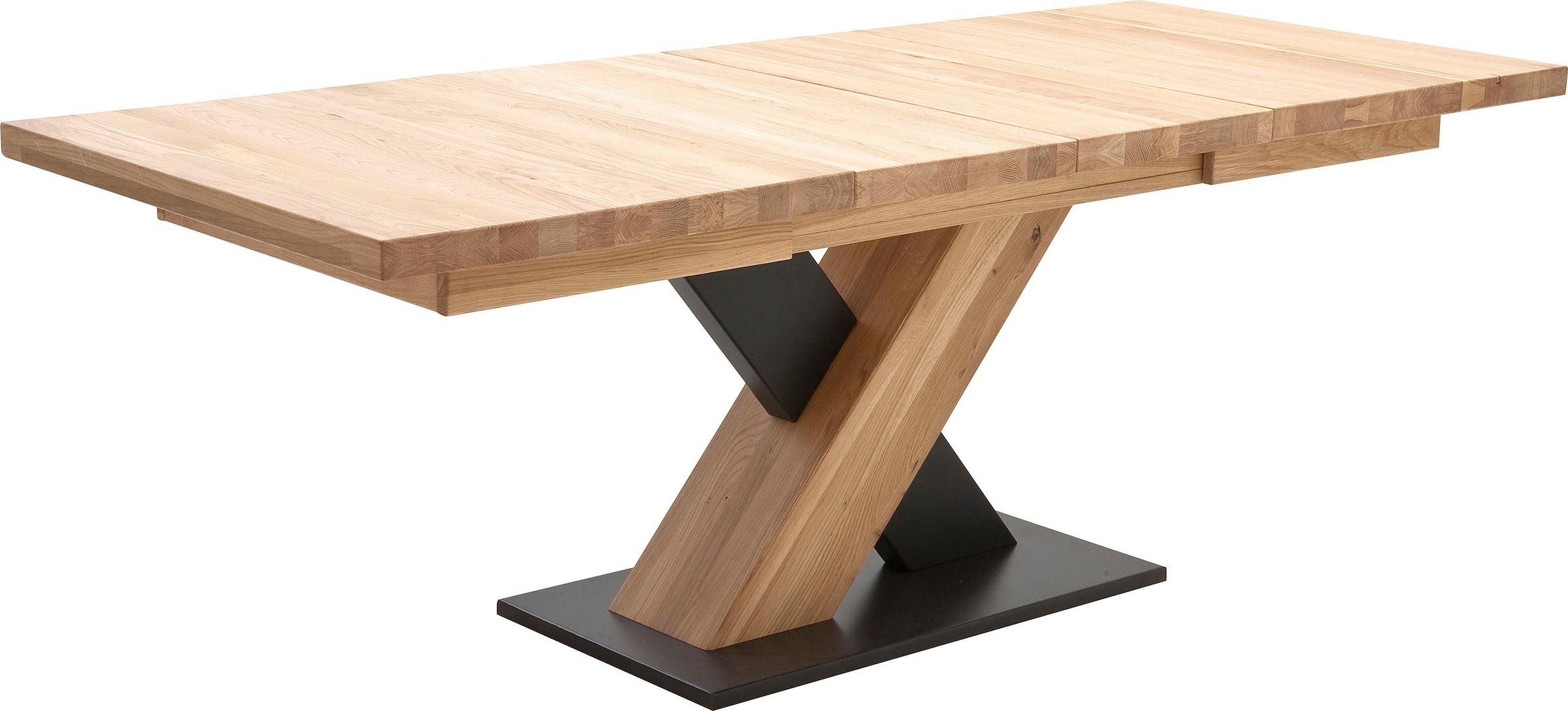 MCA furniture Esstisch »Mendoza A« Esstisch Massivholz mit Synchronauszug günstig online kaufen