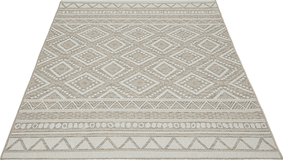 the carpet Teppich »Calgary«, rechteckig, 1 mm Höhe, moderner robuster In und Outdoor Teppich