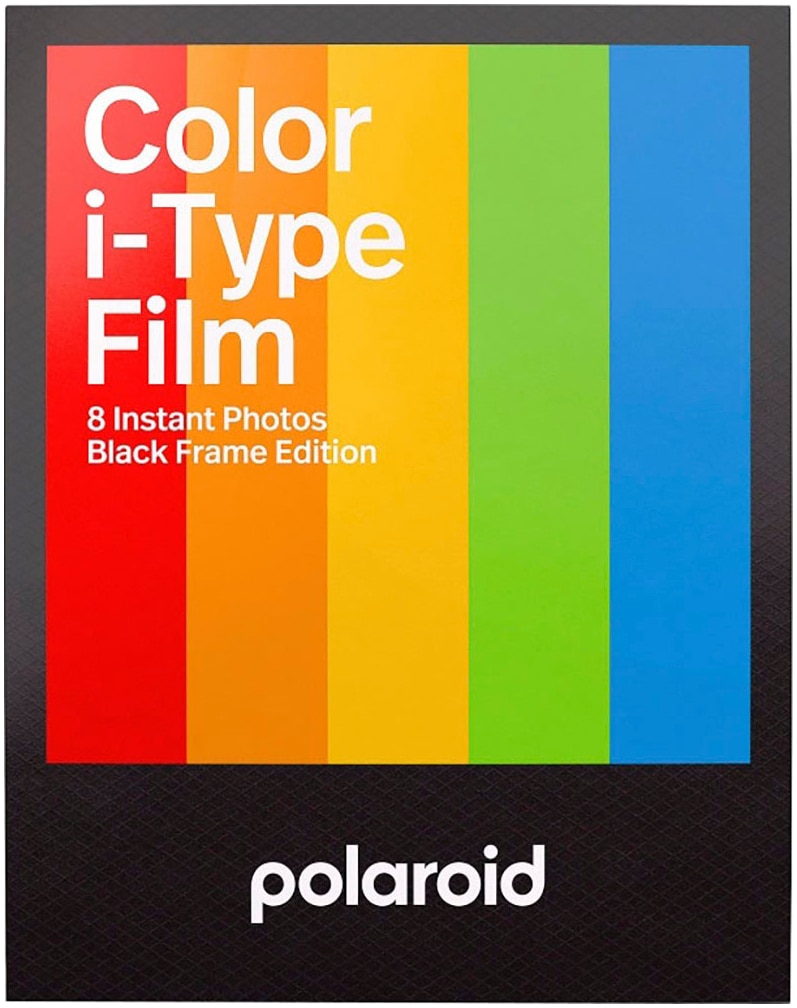 Polaroid Sofortbildfilm »i-Type Color Film Black Frame 8x«