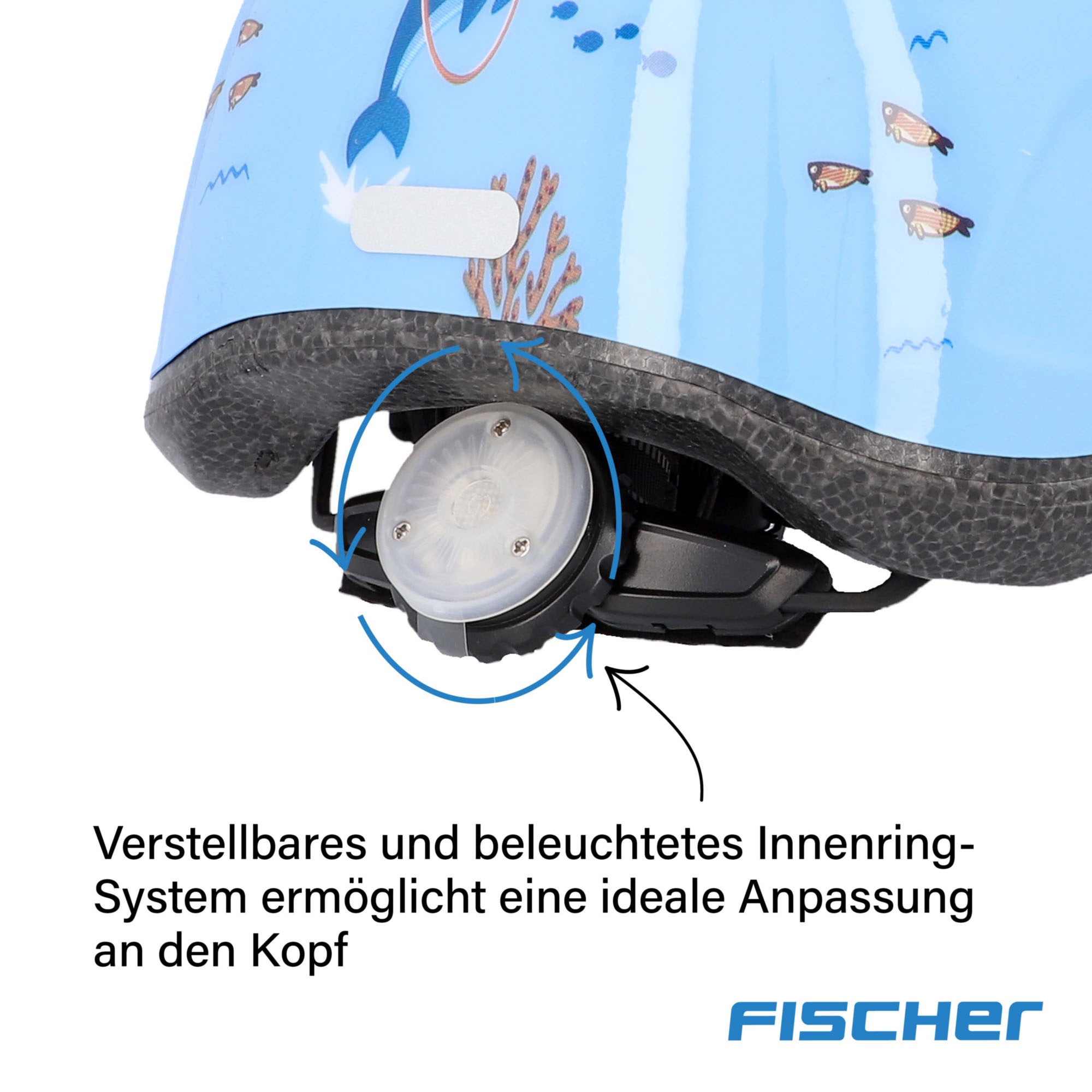FISCHER Fahrrad Kinderfahrradhelm »Plus Dolphin XS/S«