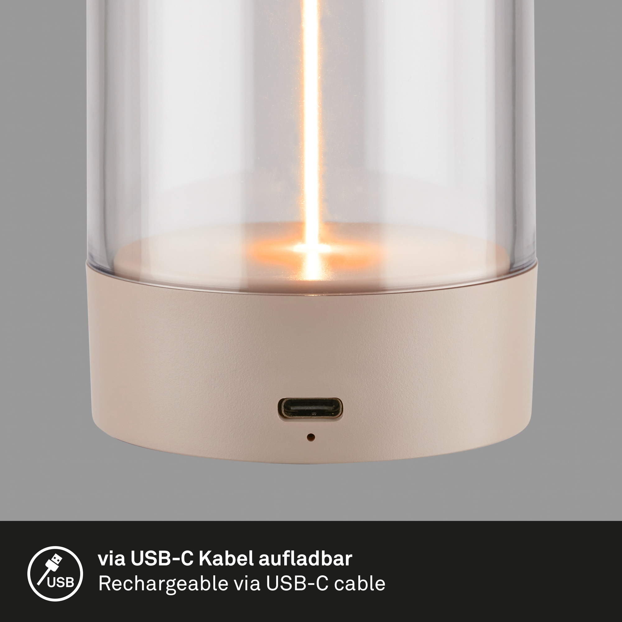 Briloner Leuchten LED Tischleuchte »WIGGLE 7620011«