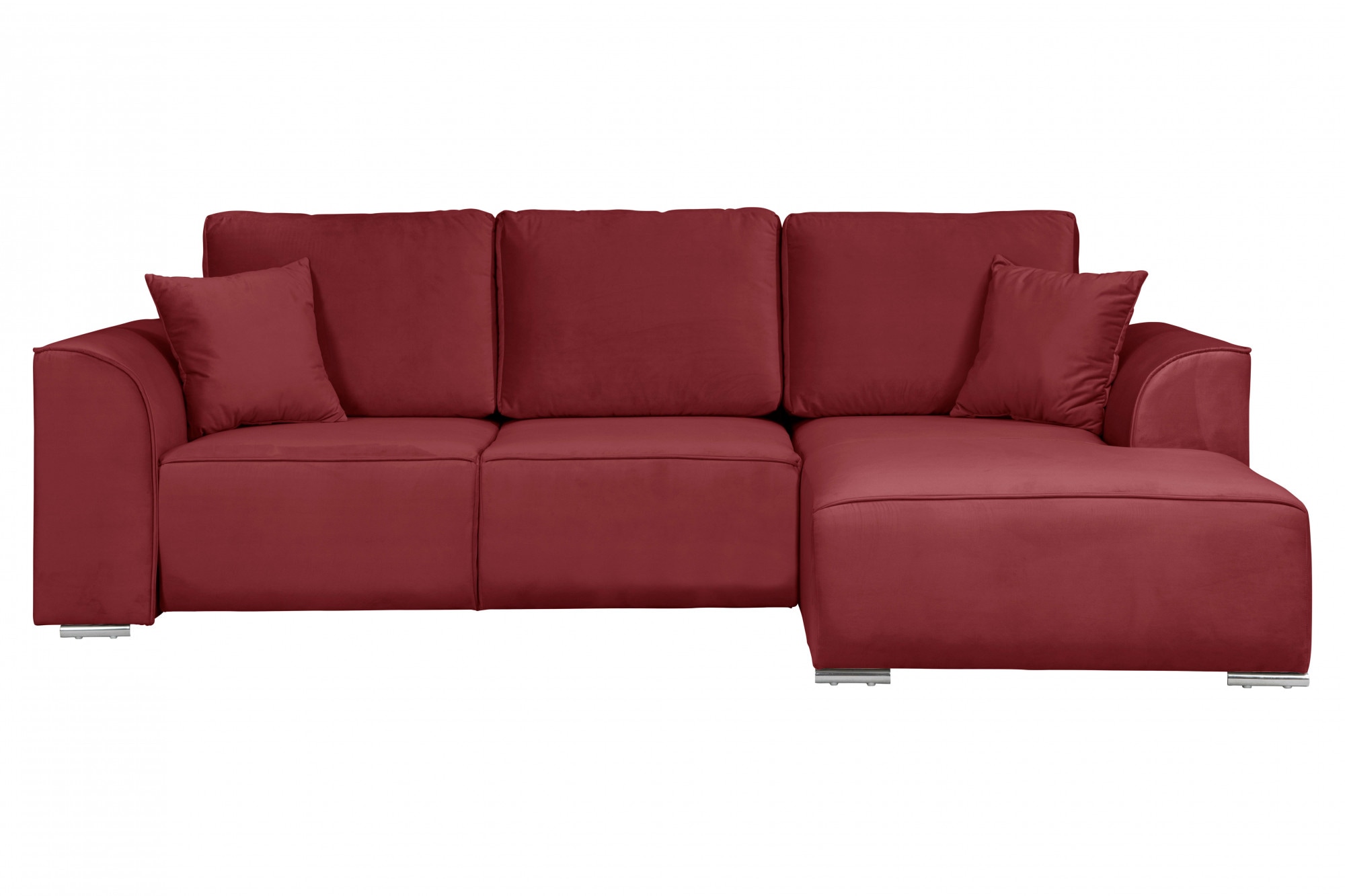 OTTO home Ecksofa »BEATRICE optionale Schlafsofa mit Bettkasten, B/T/H: 265 günstig online kaufen