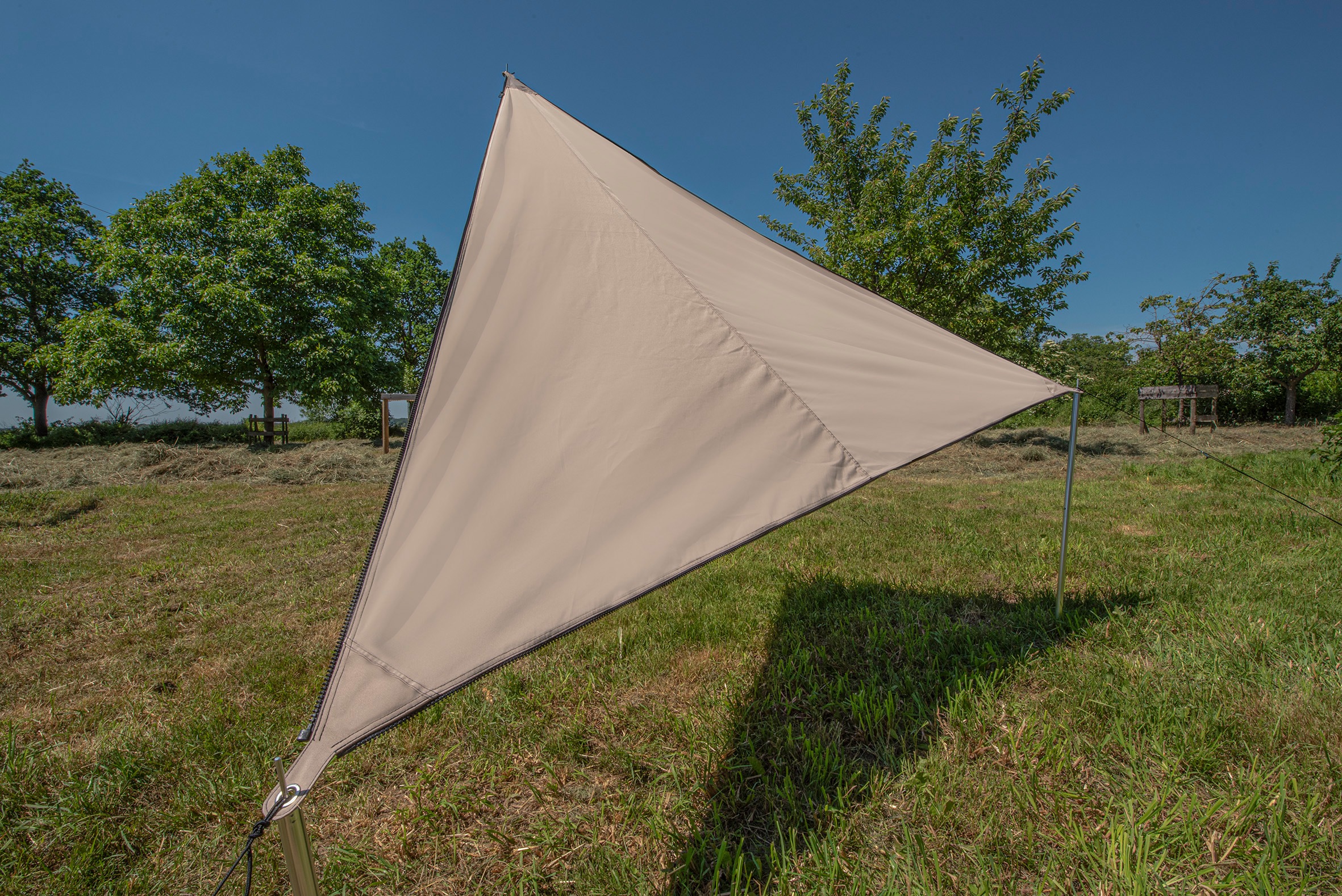 BENT Sonnensegel »Verbindbares Sonnensegel TC-Zip-Canvas Single«, mit Transporttasche