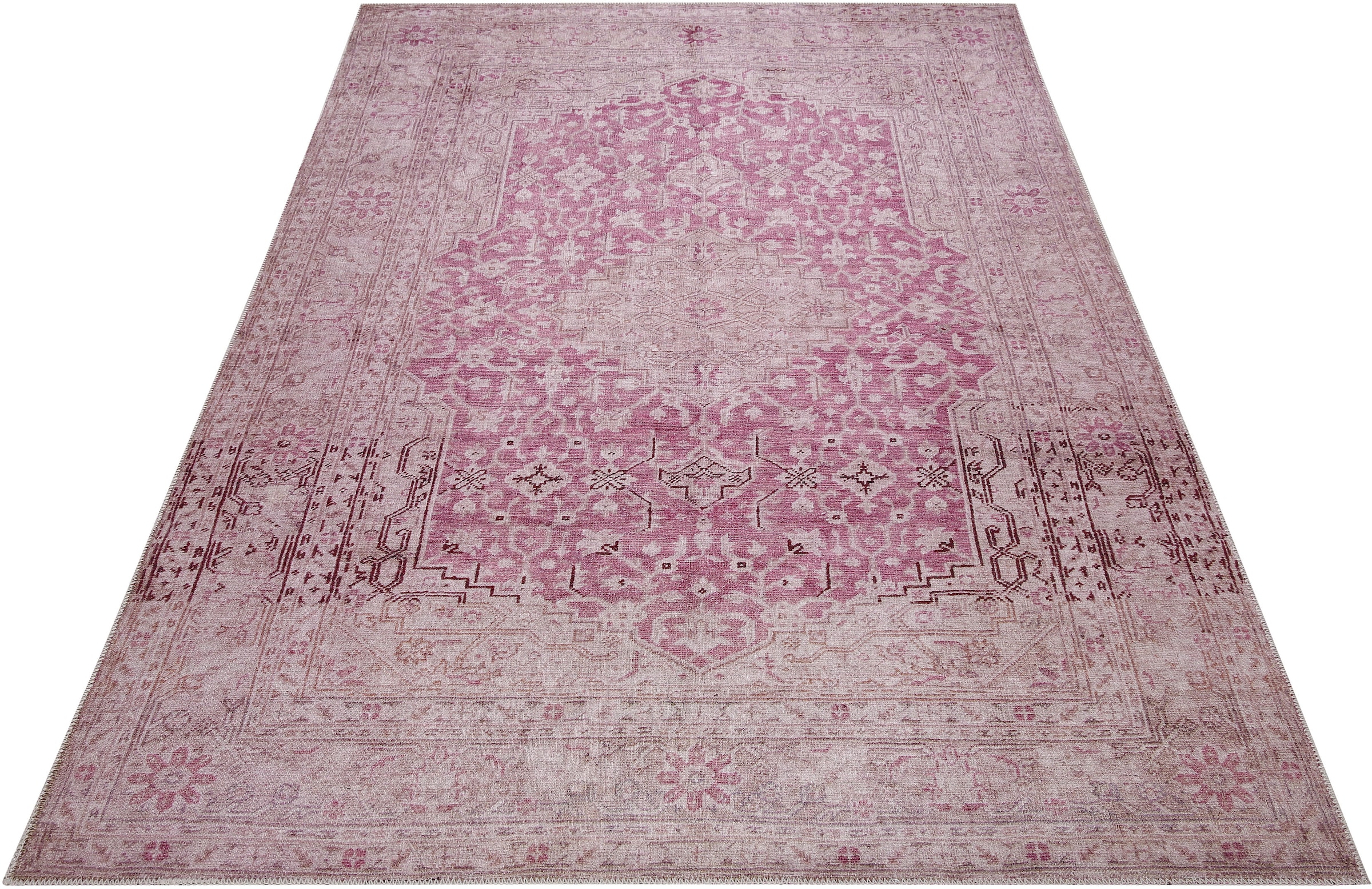 Wecon home Teppich »Past Future«, rechteckig, 6 mm Höhe, Wohnzimmer