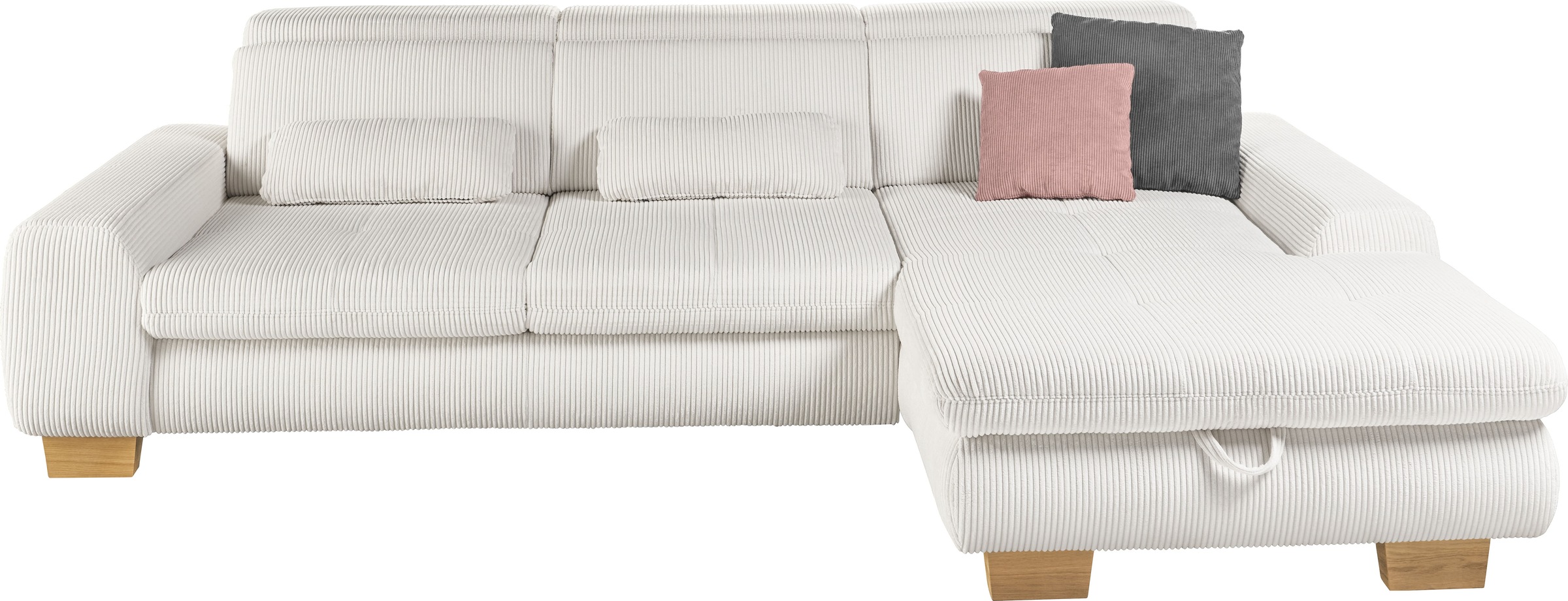 set one by Musterring Ecksofa »SO 3400, Cord, Sitzhöhe 47cm oder 49cm, inkl günstig online kaufen