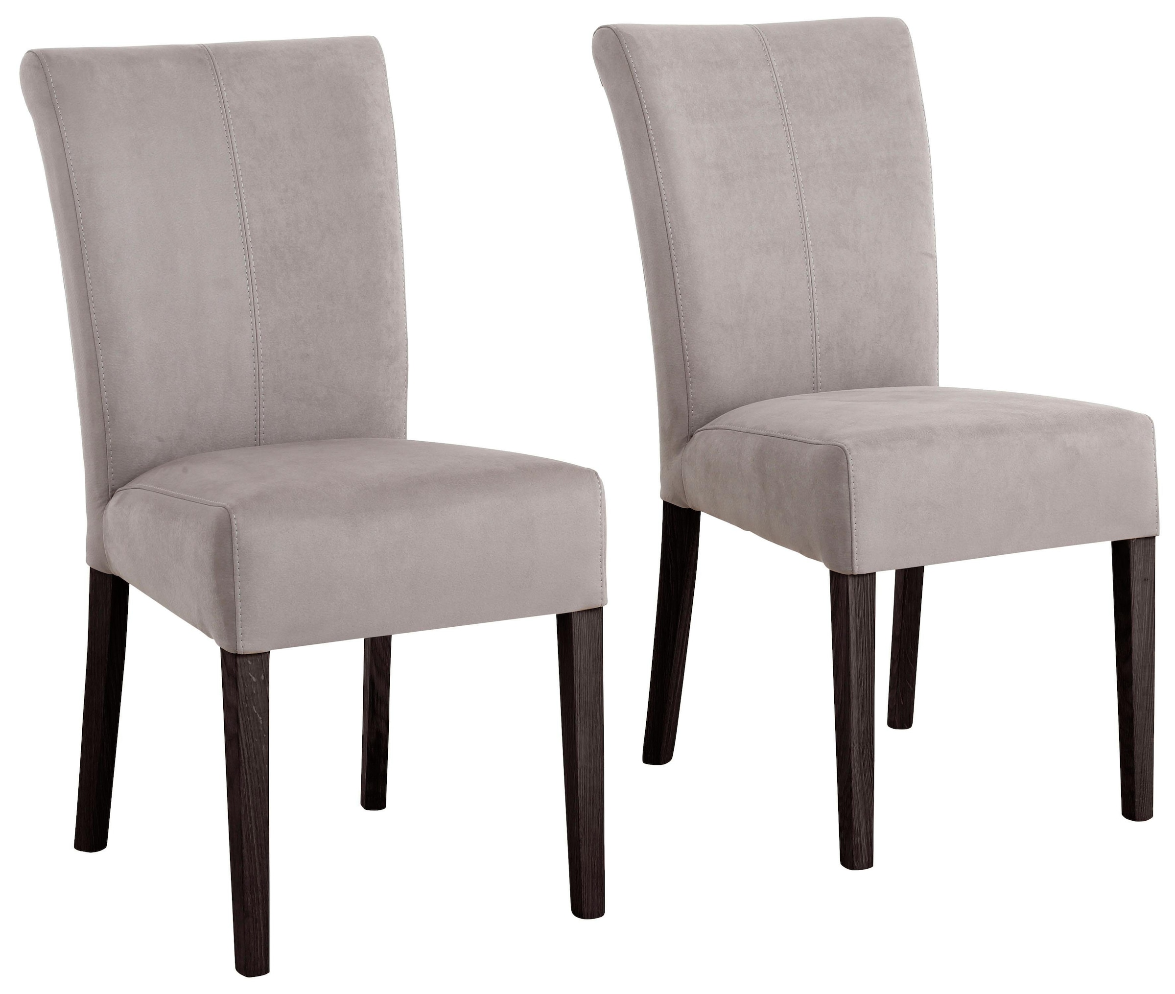 Home affaire Esszimmerstuhl »Queen« (Set) 2 Stk. Luxus-Microfaser Beine aus günstig online kaufen