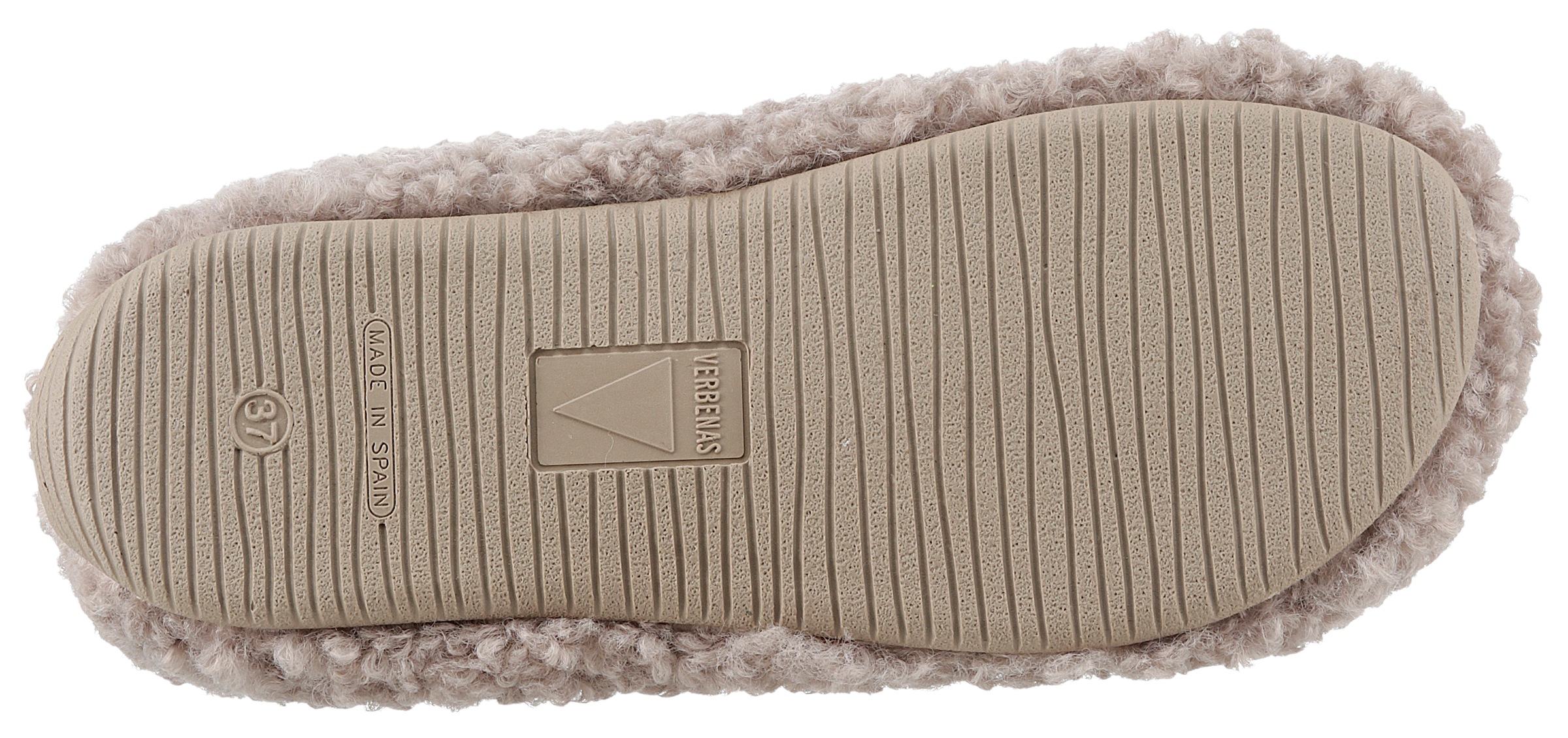 VERBENAS Pantoffel, Hausschuh, Homeslipper, Clog in kuscheliger Optik