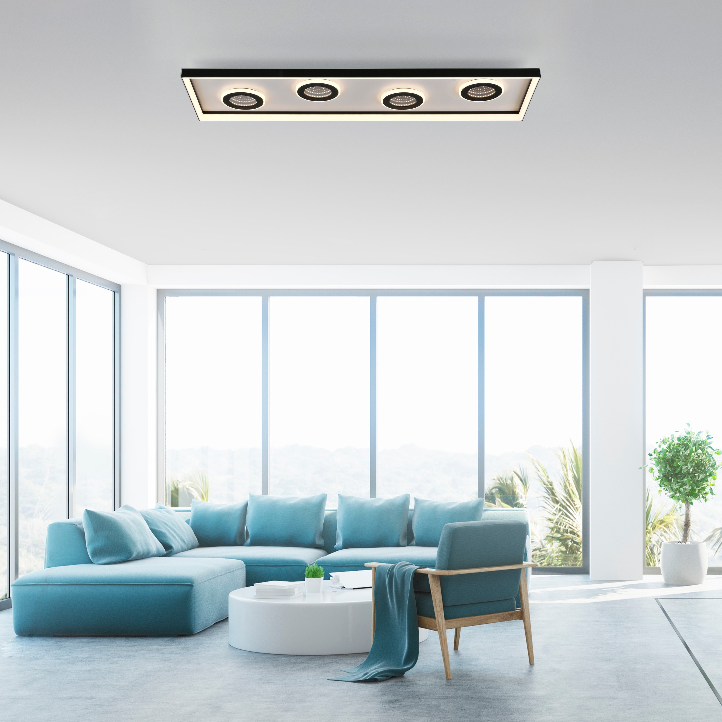 Paul Neuhaus Deckenleuchte »DUNE«, 1 flammig, Leuchtmittel LED-Board   LED günstig online kaufen