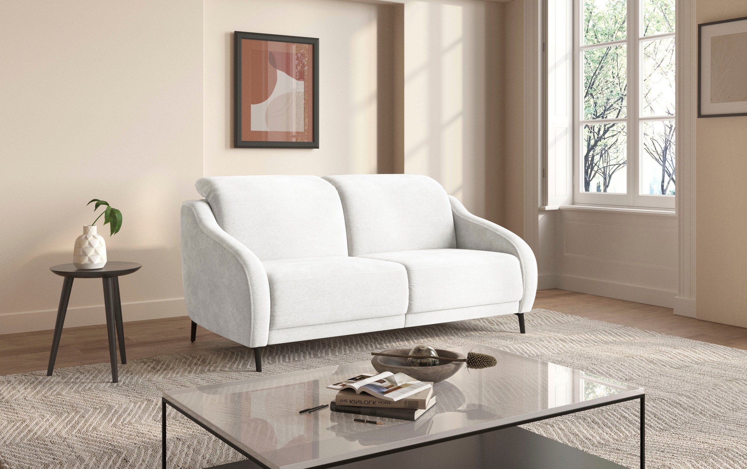 sit&more 2,5-Sitzer »Blues«, wahlweise mit Klapptisch und USB günstig online kaufen