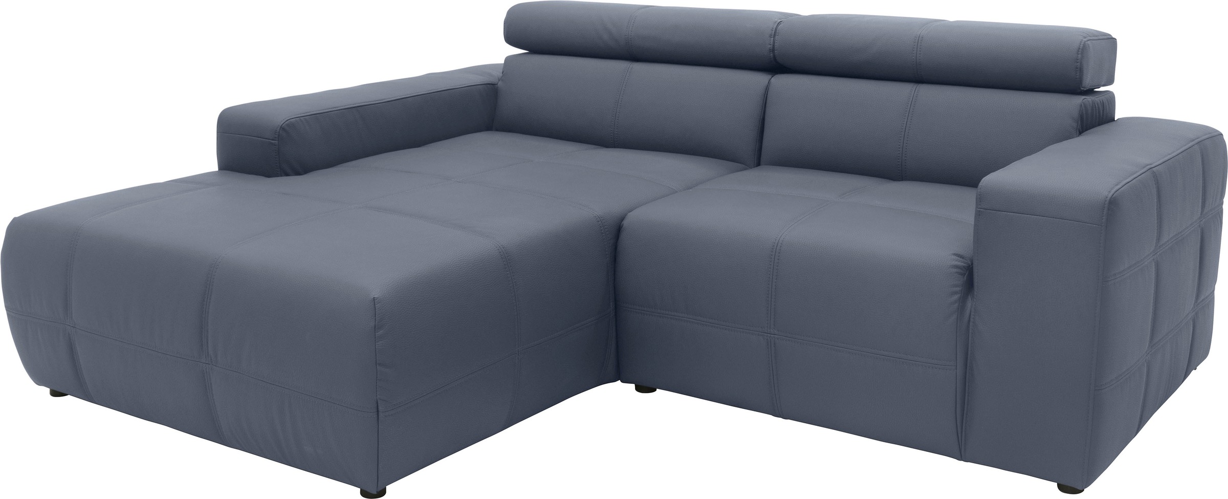 DOMO collection Ecksofa »Brandon, inkl. Kopfteilverstellung, B/T/H: 214/100 günstig online kaufen