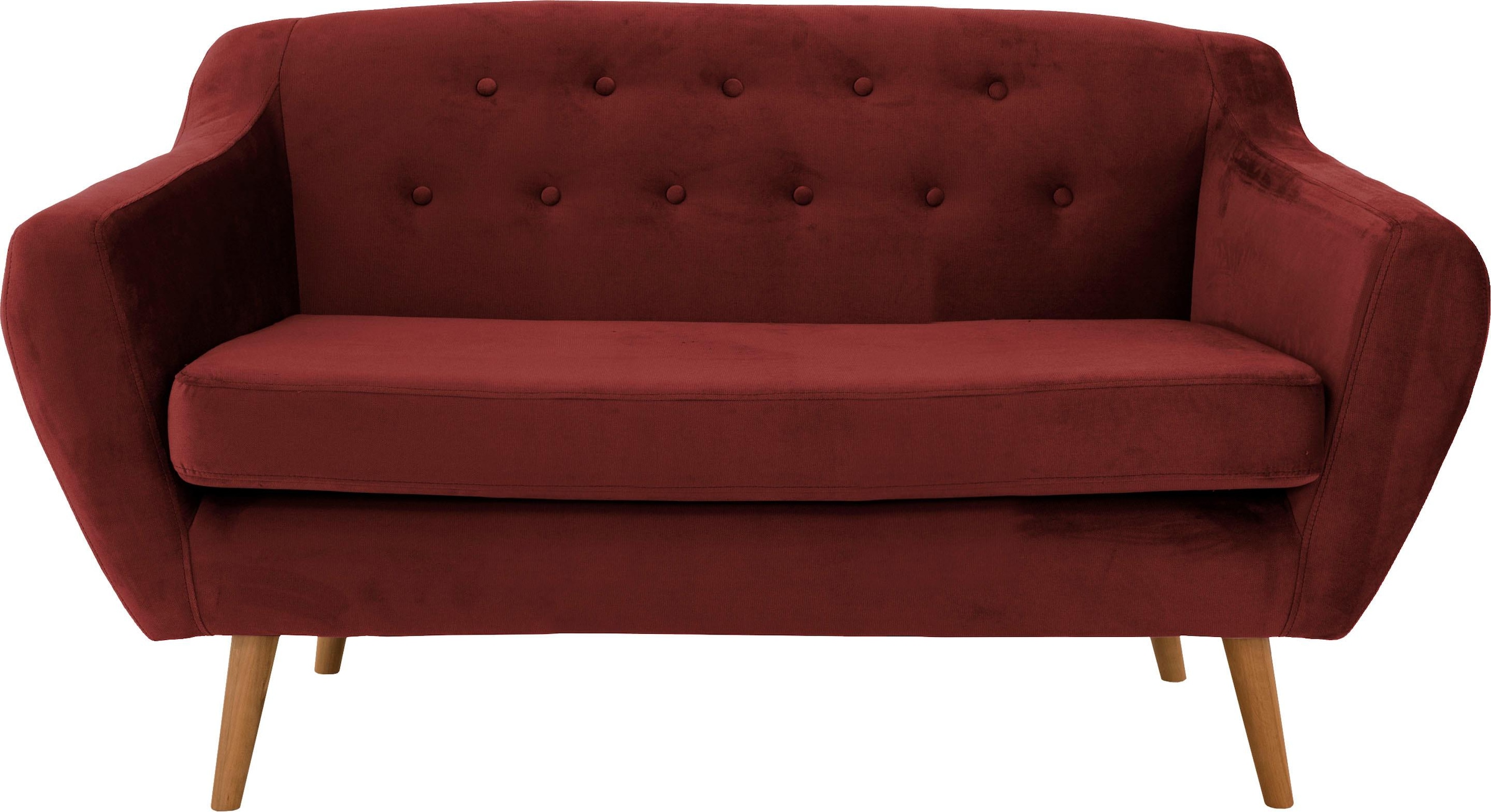 Home affaire 2-Sitzer »Renne« mit Heftung im Rücken im skandinavischem Stil günstig online kaufen