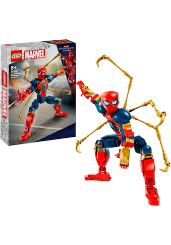 Konstruktionsspielsteine »Iron Spider-Man Baufigur (76298), LEGO Super Heroes«, (303 St.)