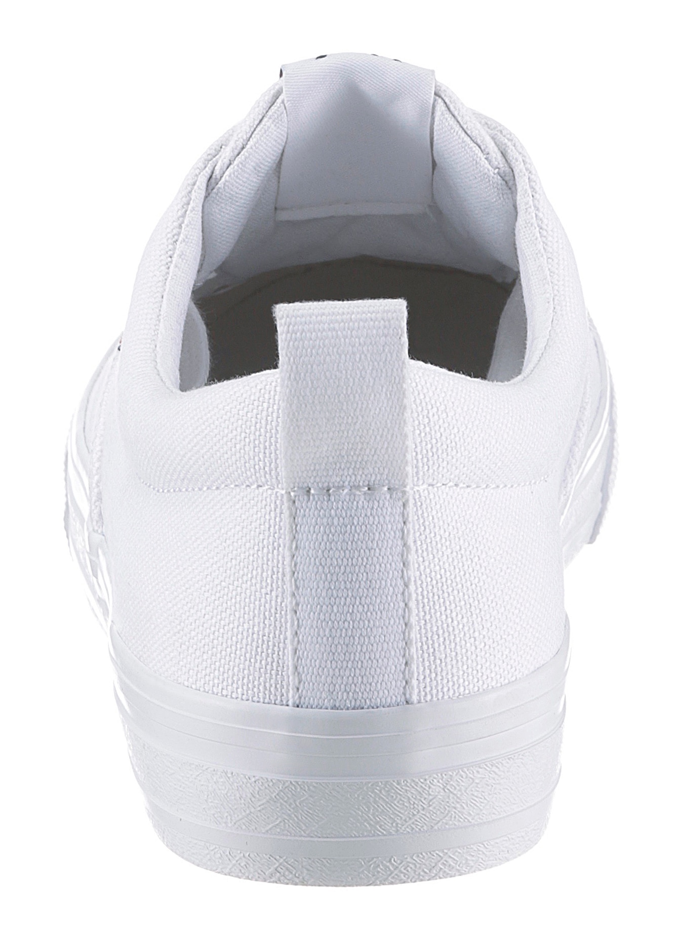 Tommy Jeans Sneaker »WMN CLASSIC TOMMY JEANS SNEAKER«, mit gepolstertem Schaftrand, Freizeitschuh, Halbschuh, Schnürschuh