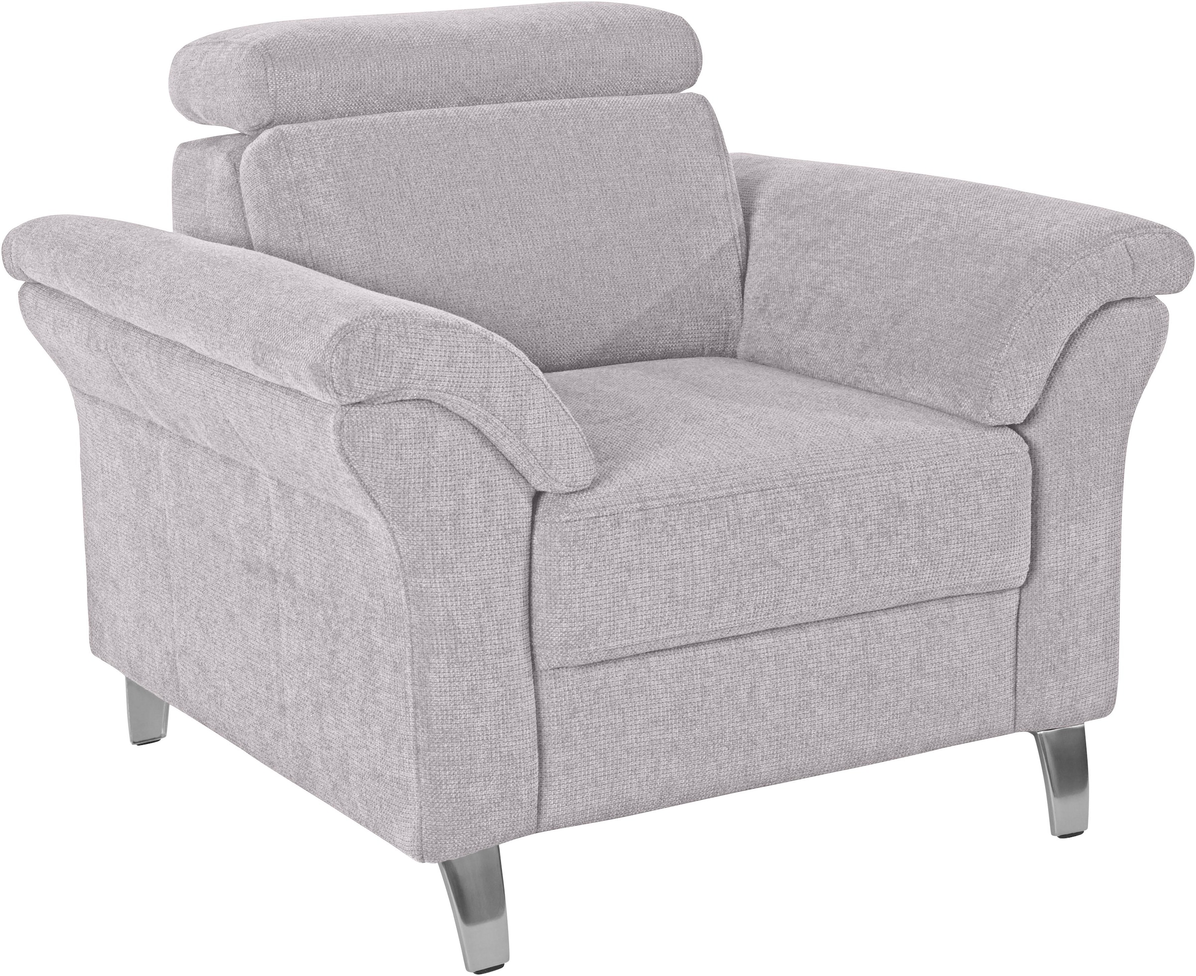 sit&more Sessel »Arngast«, inklusive Federkern und Kopfteilverstellung günstig online kaufen
