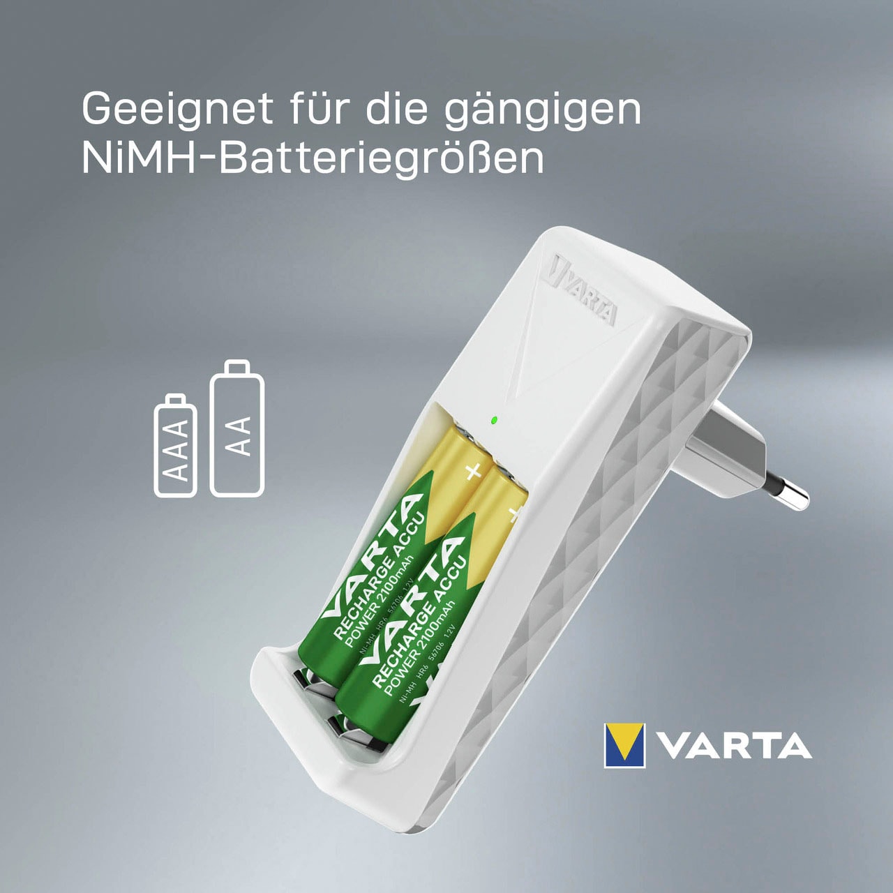 VARTA Batterie-Ladegerät »Mini Charger«, 385 mA, (1 St.)