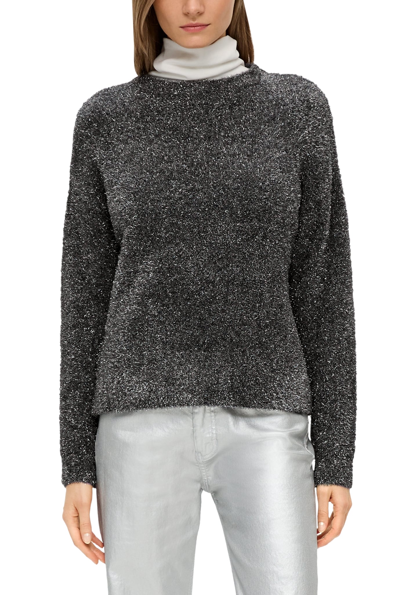 s.Oliver Strickpullover, aus Effektgarn