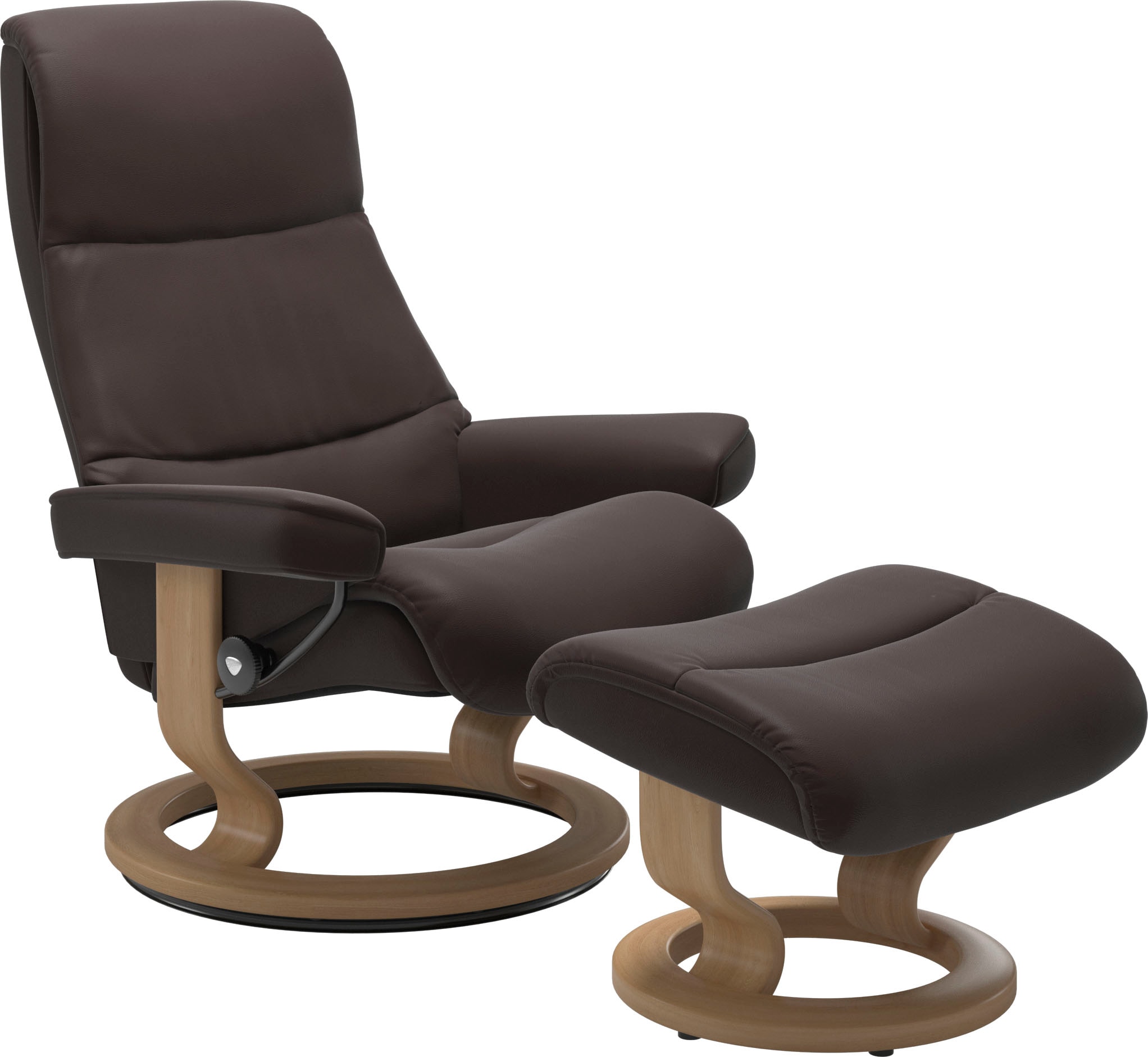 Stressless Relaxsessel "View", (Set, Relaxsessel mit Hocker), mit Classic B günstig online kaufen