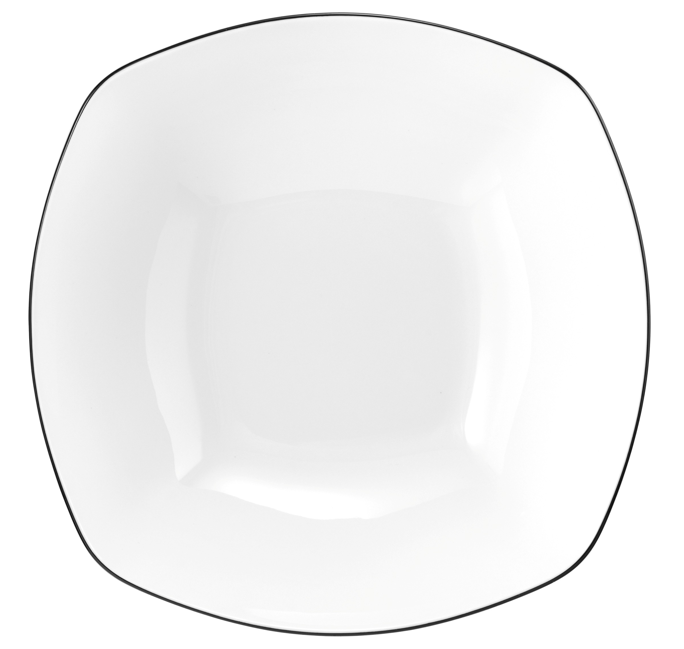 Seltmann Weiden Schüssel »Lido Black Line«, 1 tlg., aus Porzellan, Schale e günstig online kaufen