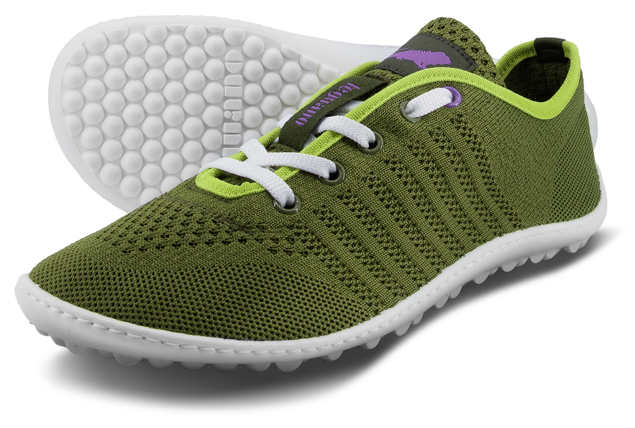 Leguano Barfußschuh »GO«  , Freizeitschuh, Halbschuh, Schnürer mit 360 Grad Halbkugelsohle