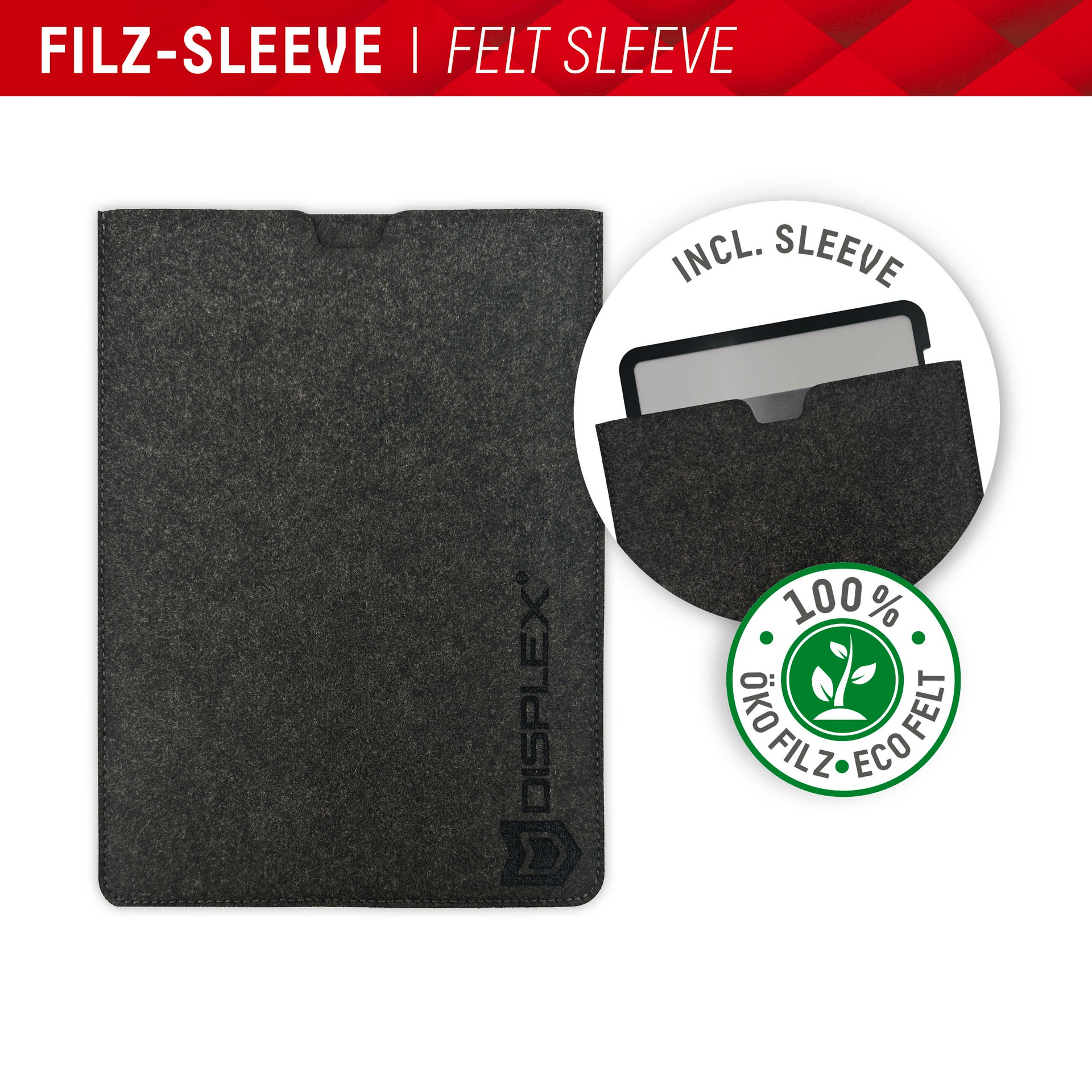 Displex Displayschutzfolie »Tablet Privacy Safe« für Apple iPad 10,9" (10. Gen., 2022);Apple iPad 11" (2025);Apple iPad Air 11" (2024/2025) Blickschutzfolie, Schutzfolie, Bildschirmschutz, kratz- & stoßfest