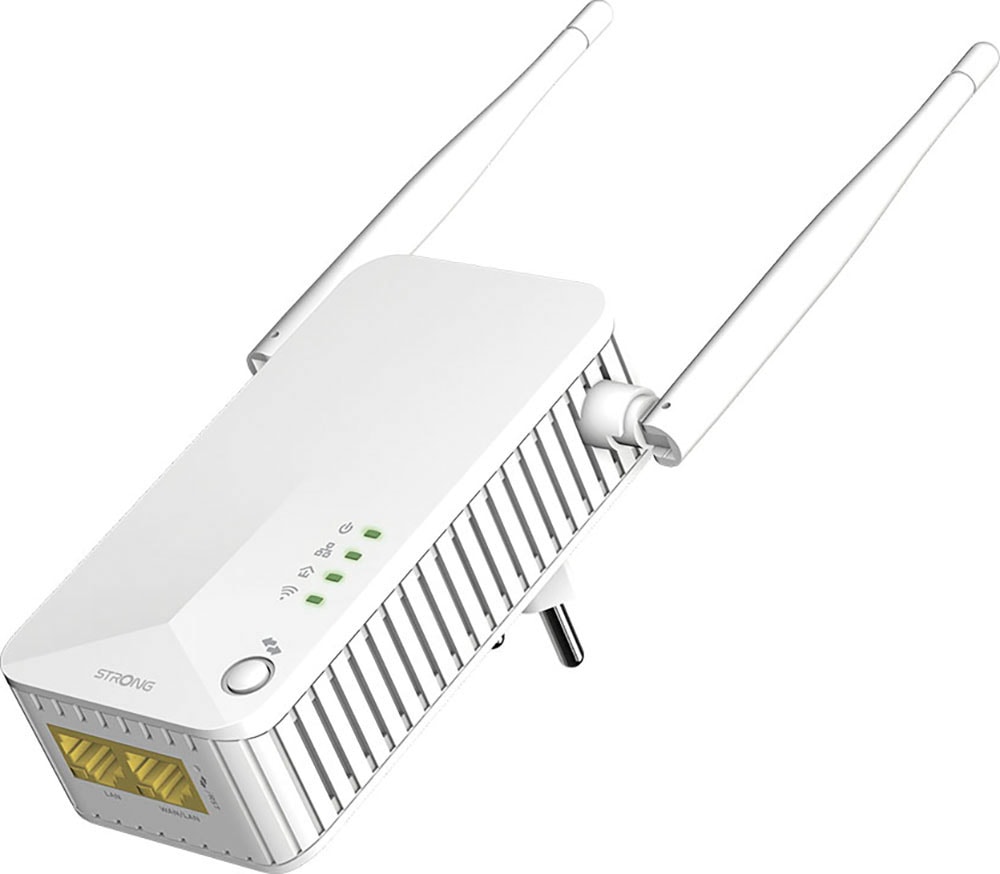 Strong Reichweitenverstärker »POWERLINE WI-FI 600 TRIPLE PACK«, 600 Mbit/s, WiFi, 3 Einheiten