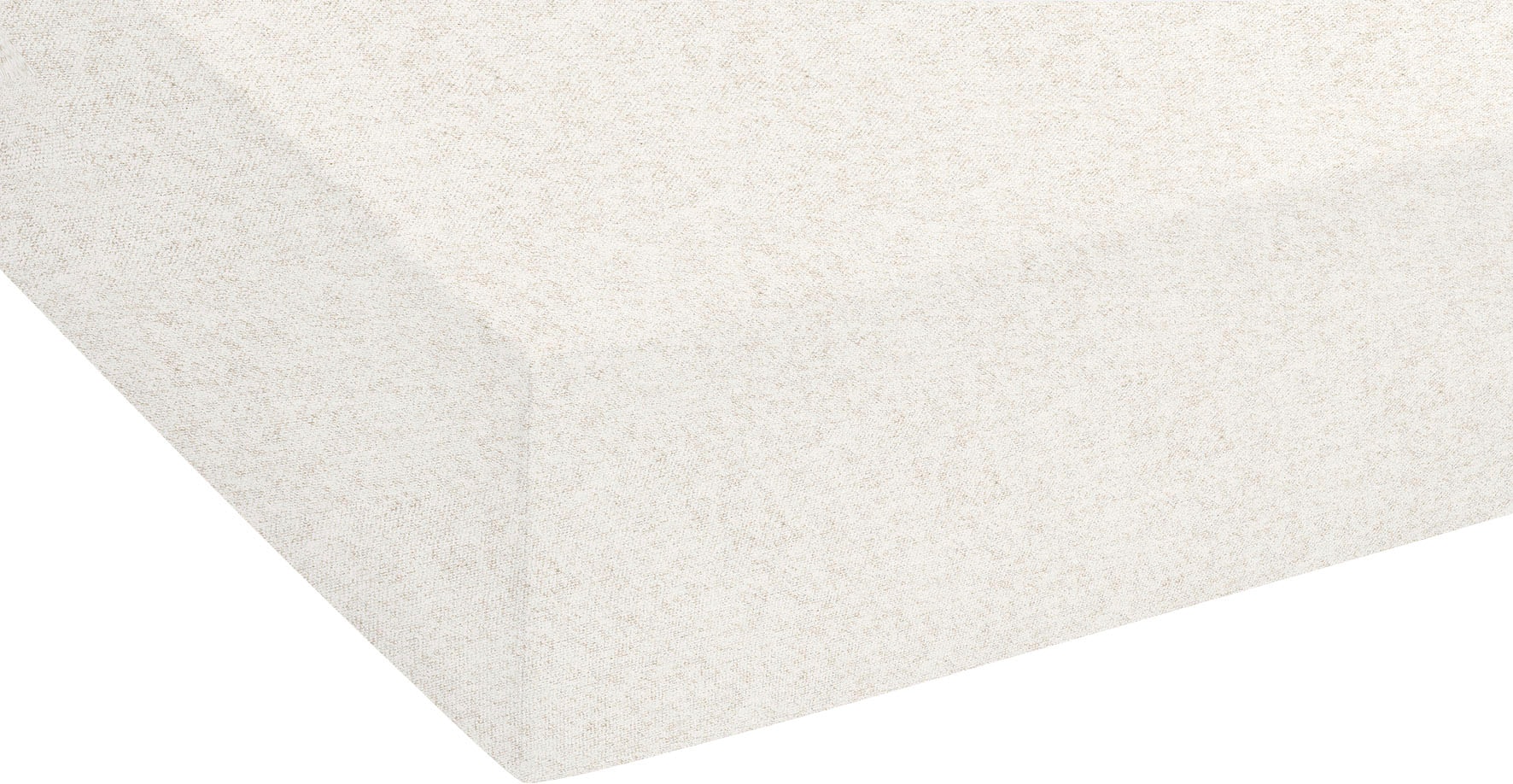 Biberna Spannbettlaken »Hermal Biber, Melange-Optik, in Gr. 90x200, 140x200 oder 180x200 cm«, 100% Baumwolle, weich + warm, Matratzenhöhe bis 22 cm, Made in Germany