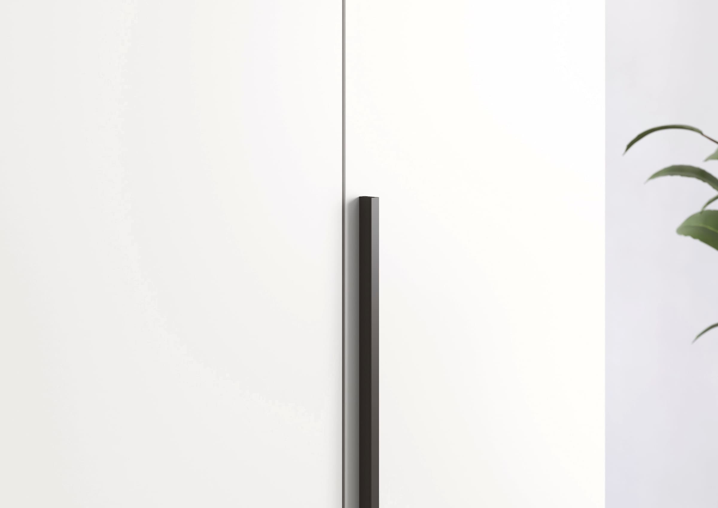 rauch Drehtürenschrank »Kleiderschrank Schrank Garderobe Wäscheschrank BESTSELLER MONTCLAR« 3 Ausstattungen BASIC/CLASSIC/PREMIUM, Breiten 201/251/301/350/400 cm,  Front in Glas/Hochglanz/Dekor/Grauspiegel in 5 Breiten MADE IN GERMANY