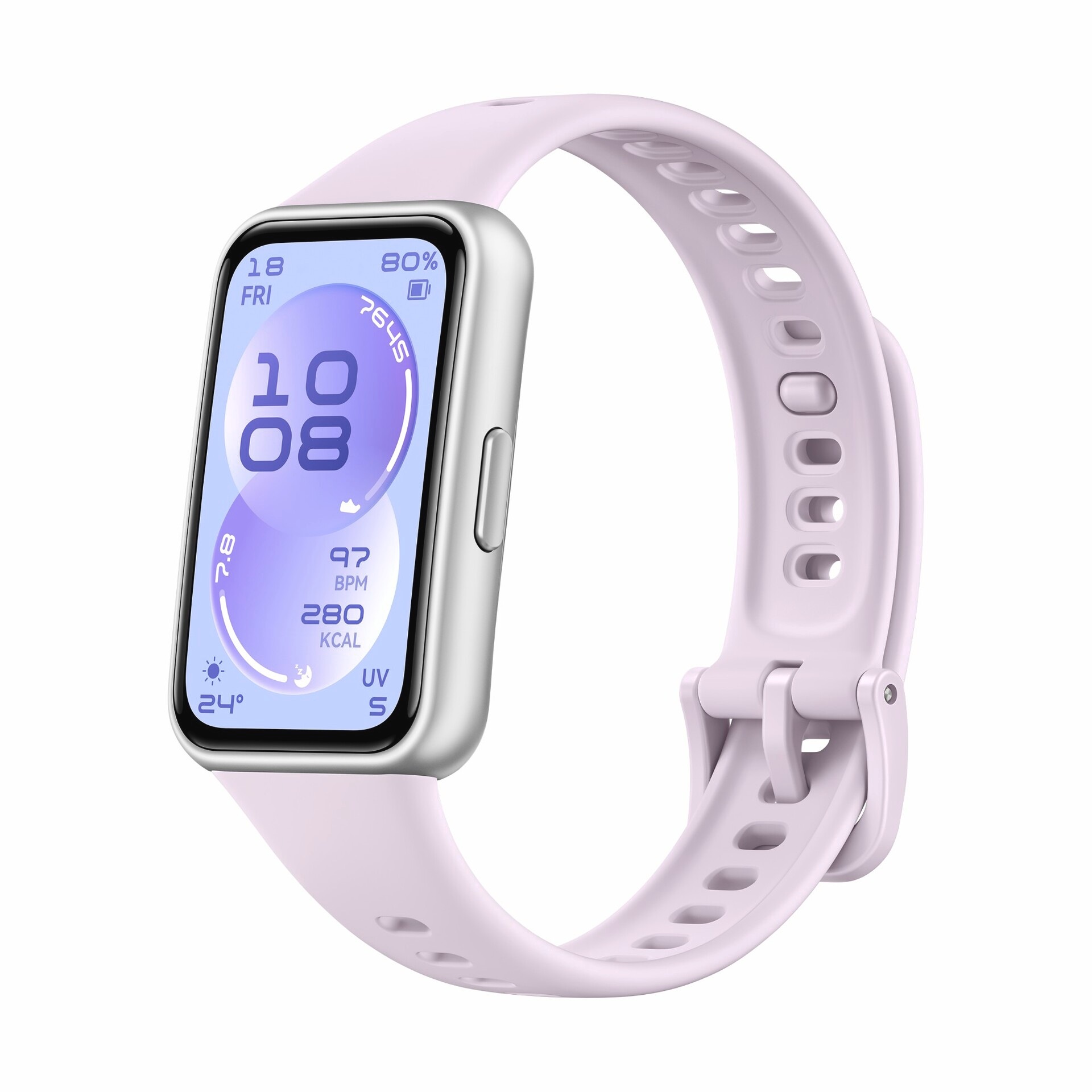 HUAWEI Fitnessuhr "Band 11", violett, silber, 1,62 "
