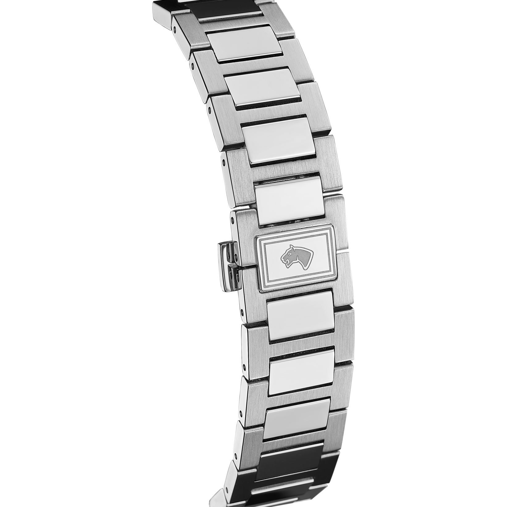 Jaguar Quarzuhr »Rondcarre« Armbanduhr, Damenuhr, Swiss Made, Edelstahlarmband, analog, Tag