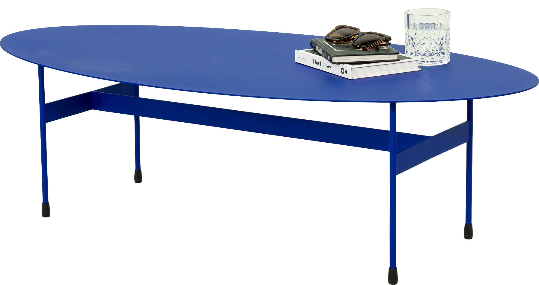 Spinder Design Couchtisch »MIRA OVAL« Couchtisch aus Stahl