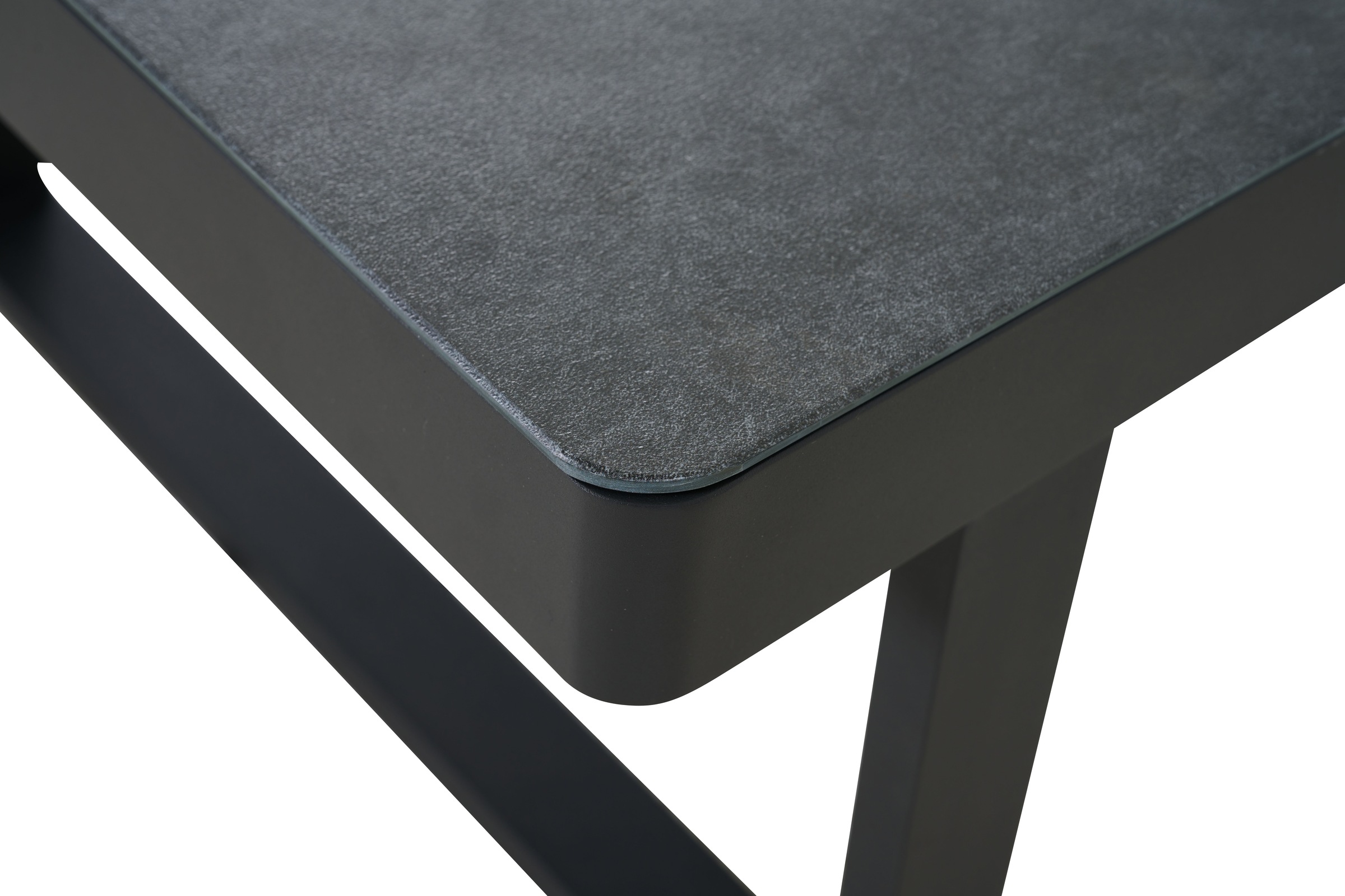 Siena Garden Loungeset »WESTON« Set, 3 tlg. aus Aluminium, inkl. Sitz- und Rückenkissen in mix anthrazit