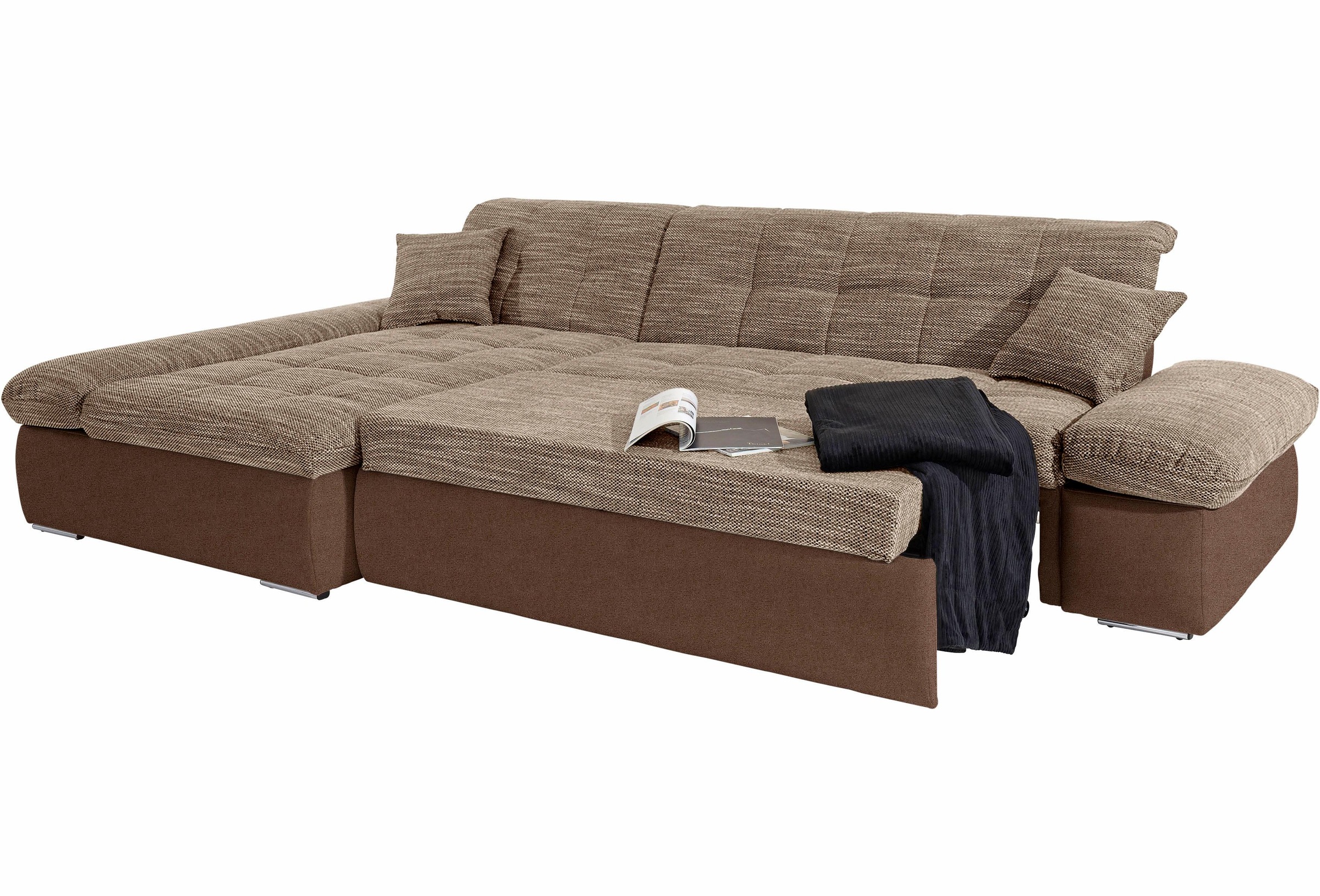 DOMO collection Ecksofa »Moric, L-Form, XXL-Sofa - Breite 300cm«, wahlweise günstig online kaufen