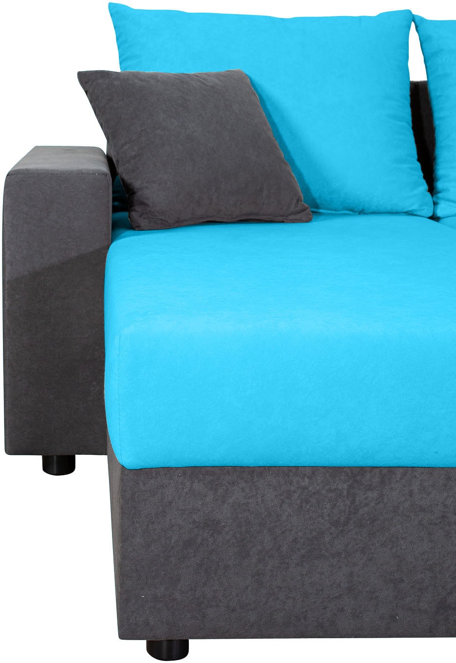 COLLECTION AB Wohnlandschaft »Pico U-Form«, Wohnlandschaft,2 X Ottomane,Polyätherschaum Polsterung