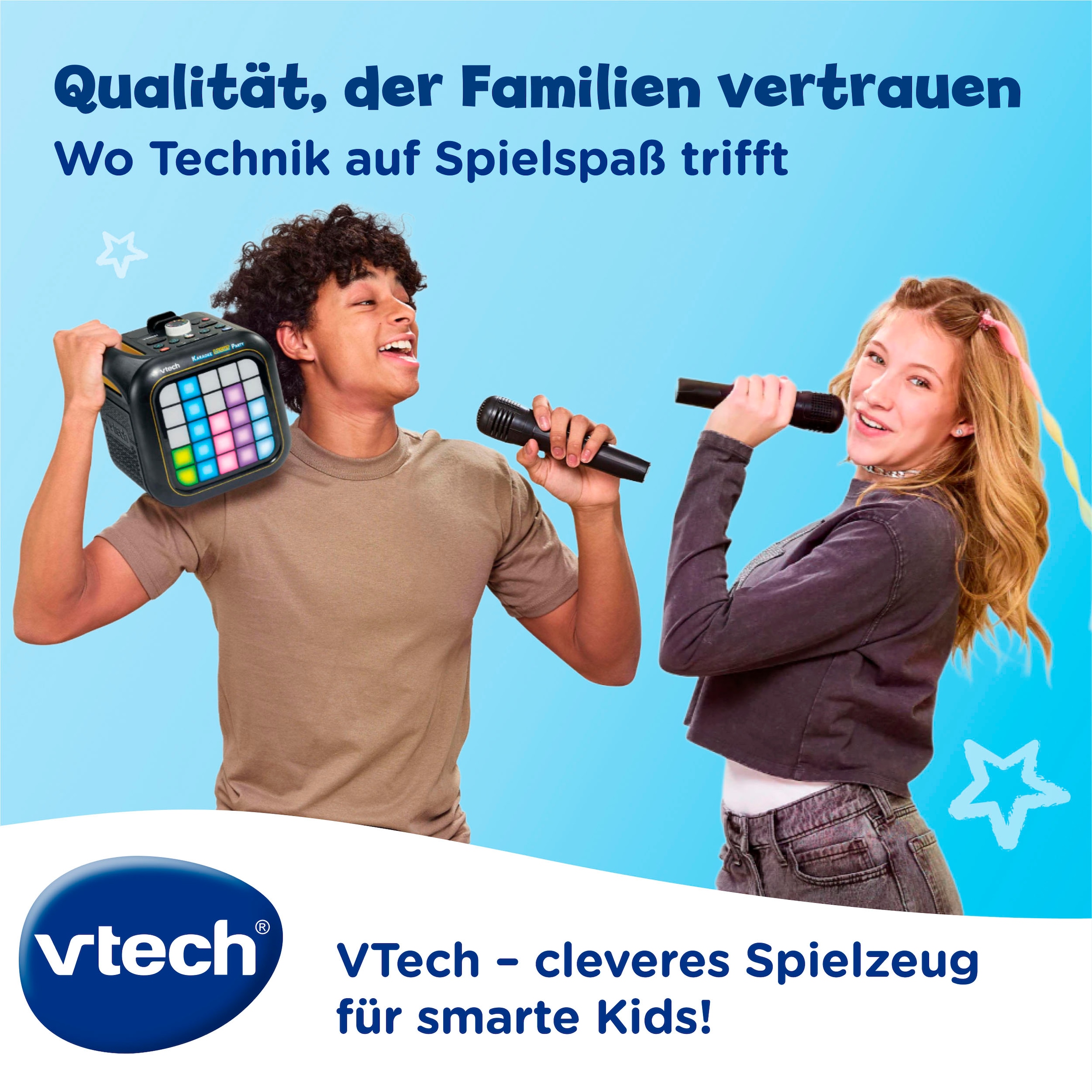 Vtech® Spielzeug-Musikinstrument »Karaoke Light Party«
