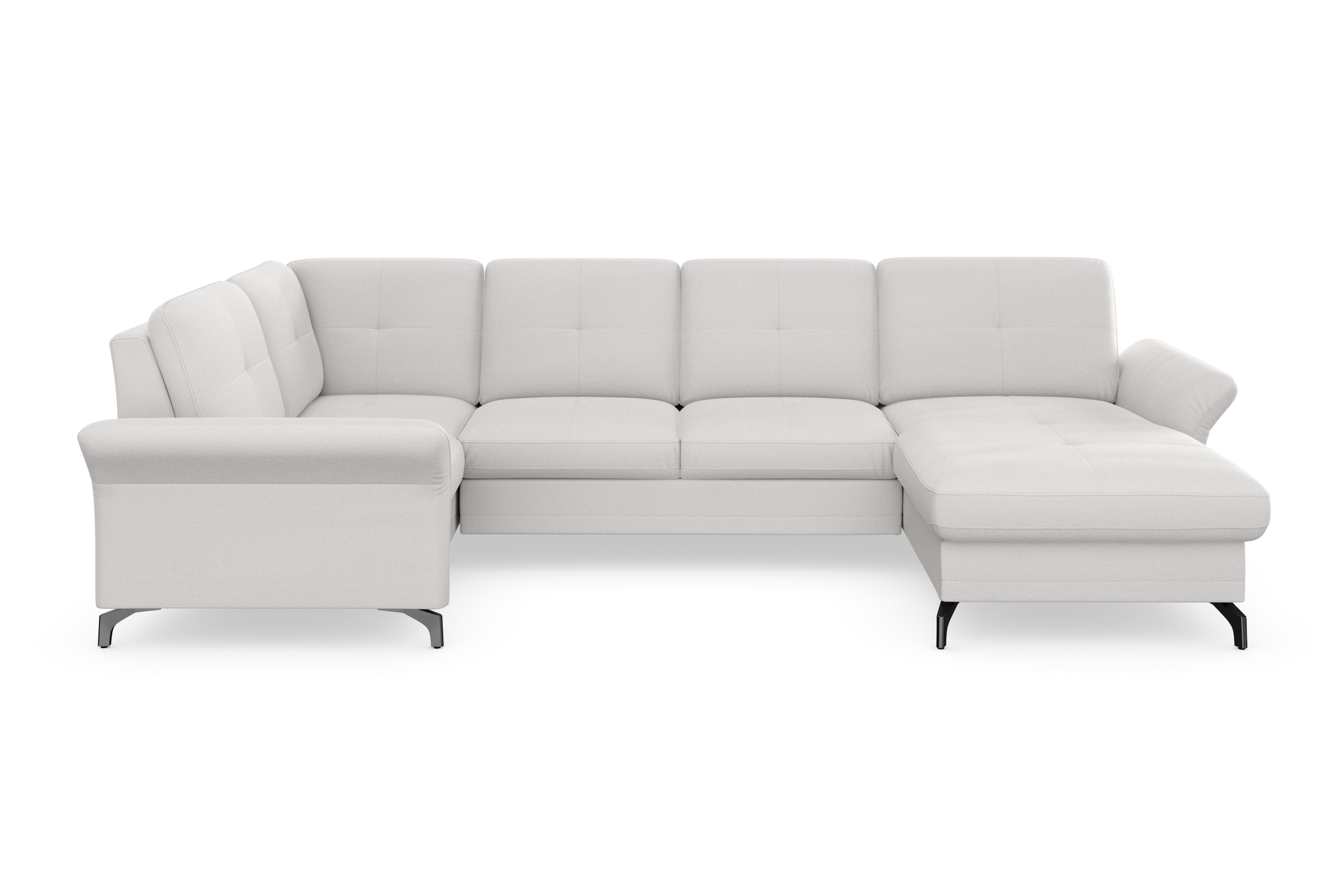 Home affaire Wohnlandschaft »Calando U-Form« wahlweise mit Bettfunktion, Be günstig online kaufen