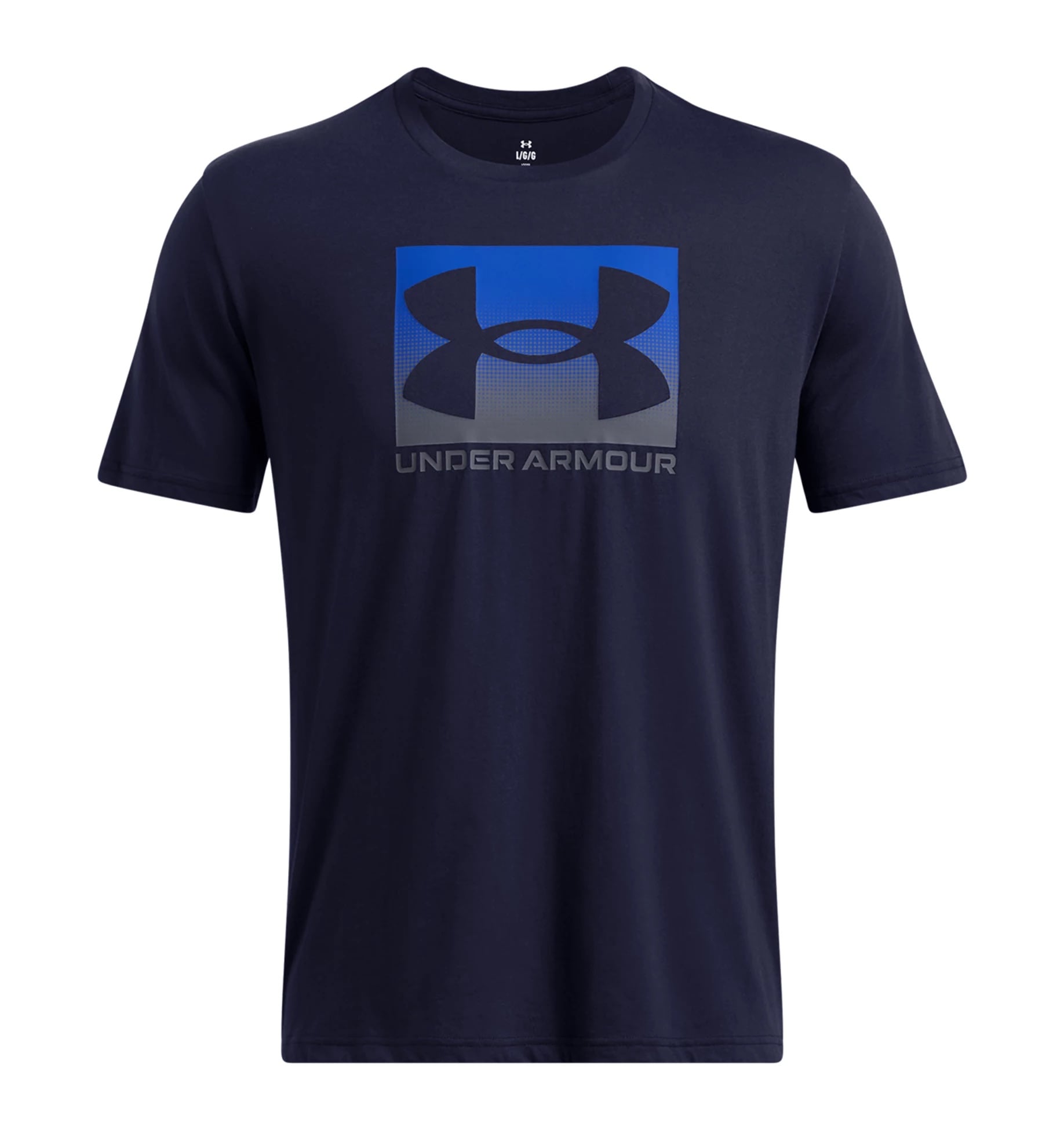 Under Armour® T-Shirt »UA M BOXED SPORTS UPDATED SS« sportlicher Stil, Rundhalsausschnitt, aus Baumwolle und Polyester