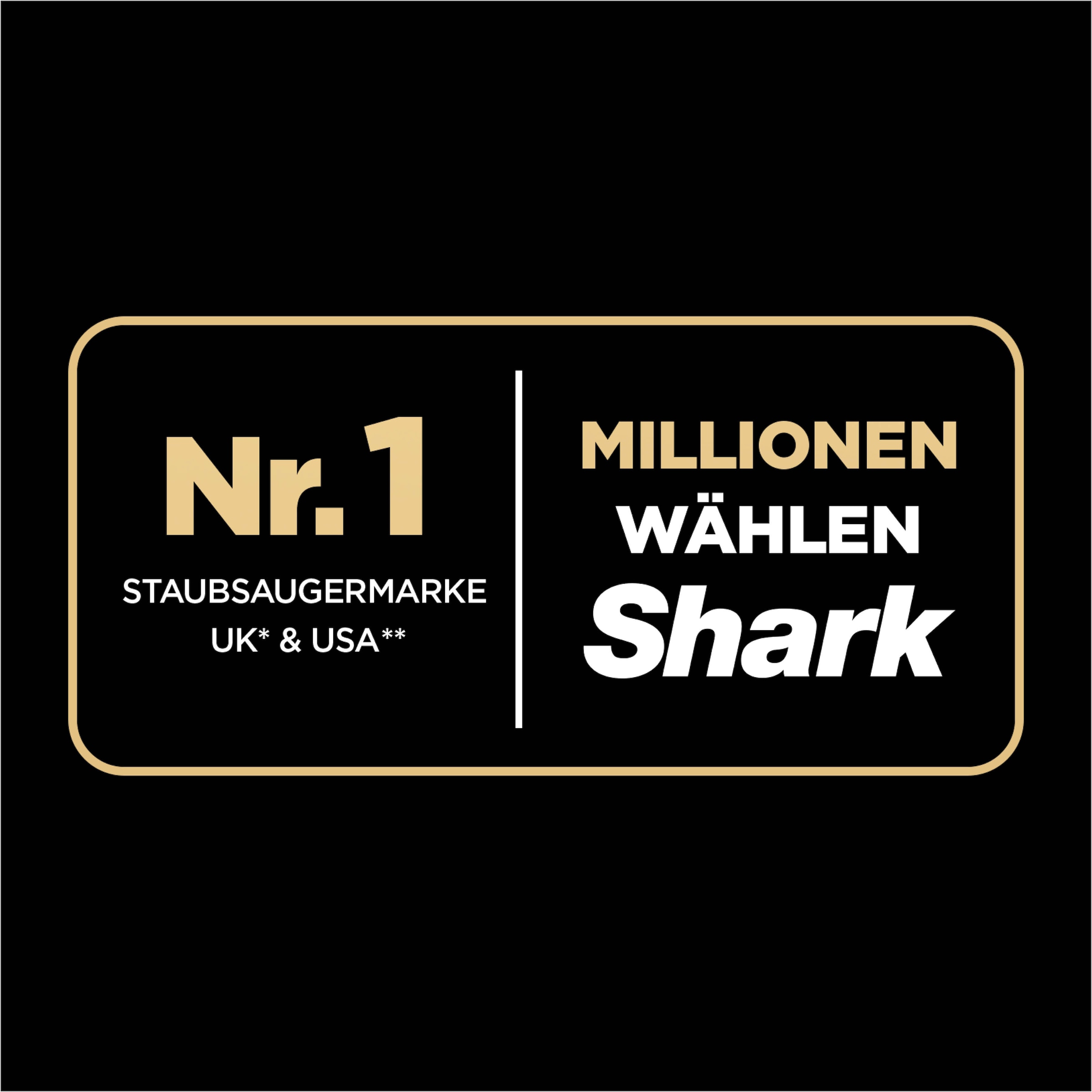 Shark Akku-Hand-und Stielstaubsauger »Shark Stratos Akku-Staubsauger [Einzelakku] IZ400EUT« - Mit Anti-Allergen Complete Seal