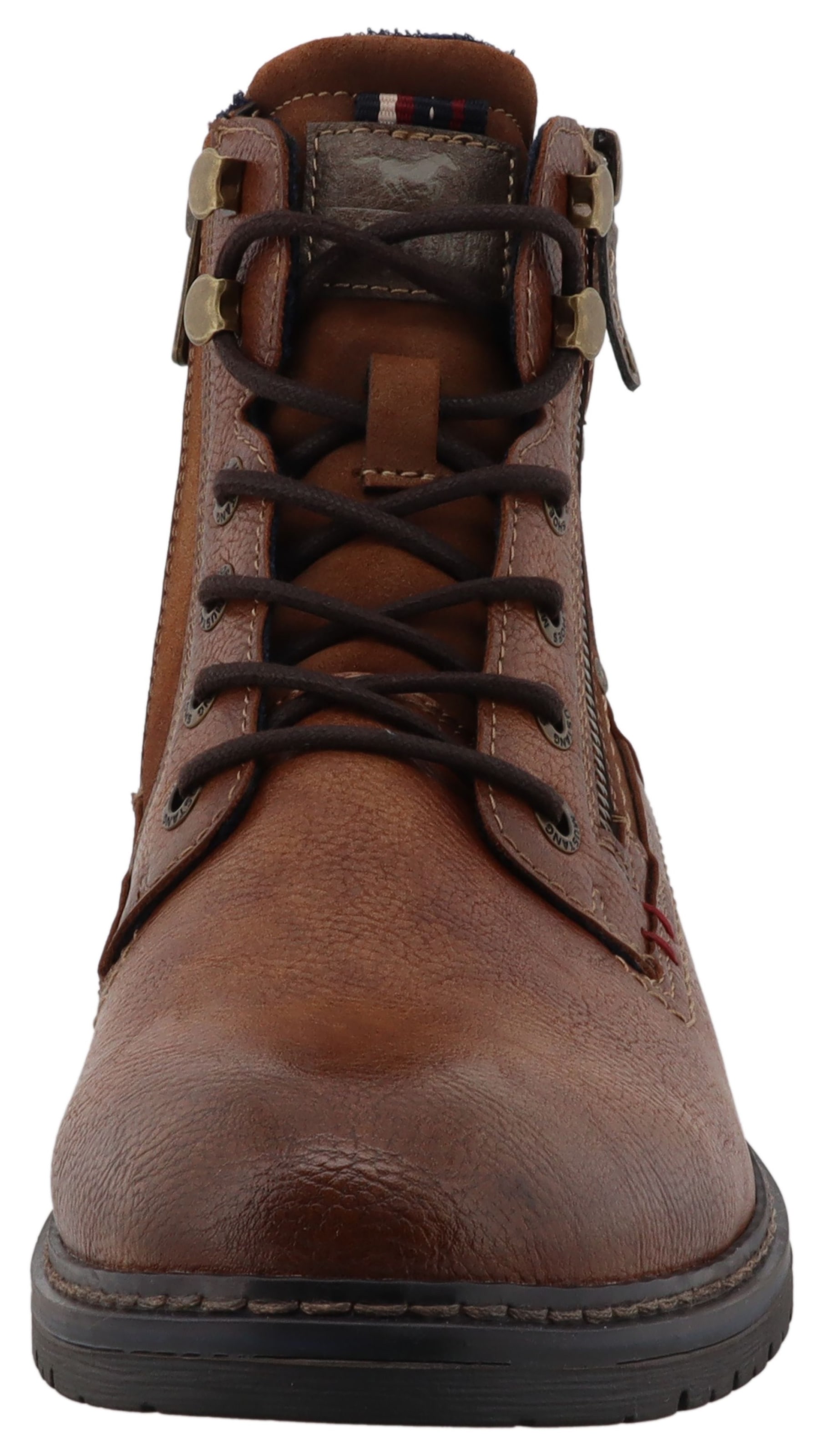 Mustang Shoes Schnürboots »Marcas«, Business Stiefel, Boots mit Textilfutter