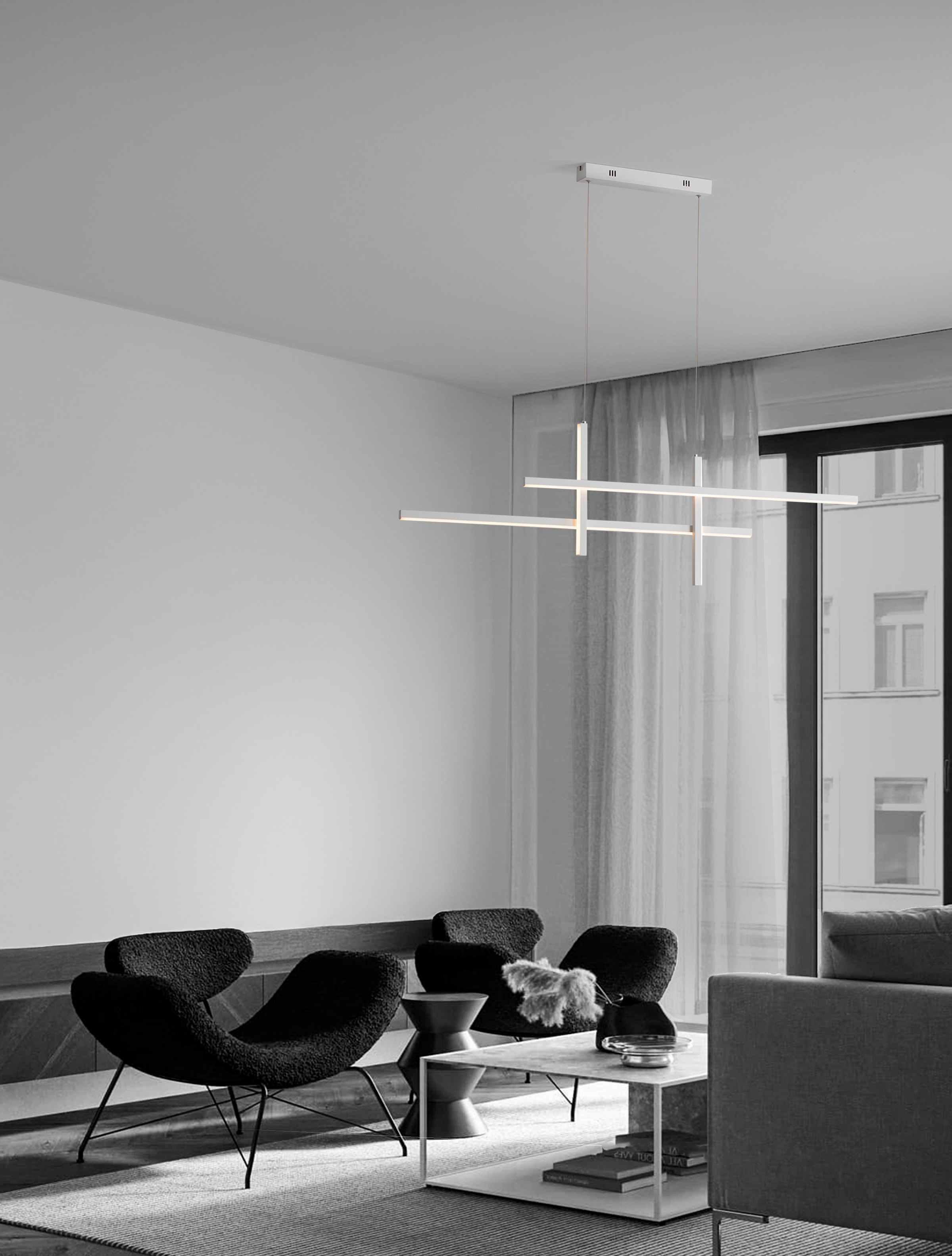 Nova Luce Pendelleuchte »MARISOL« LED-Modul 1 Stk. Warmweiß günstig online kaufen