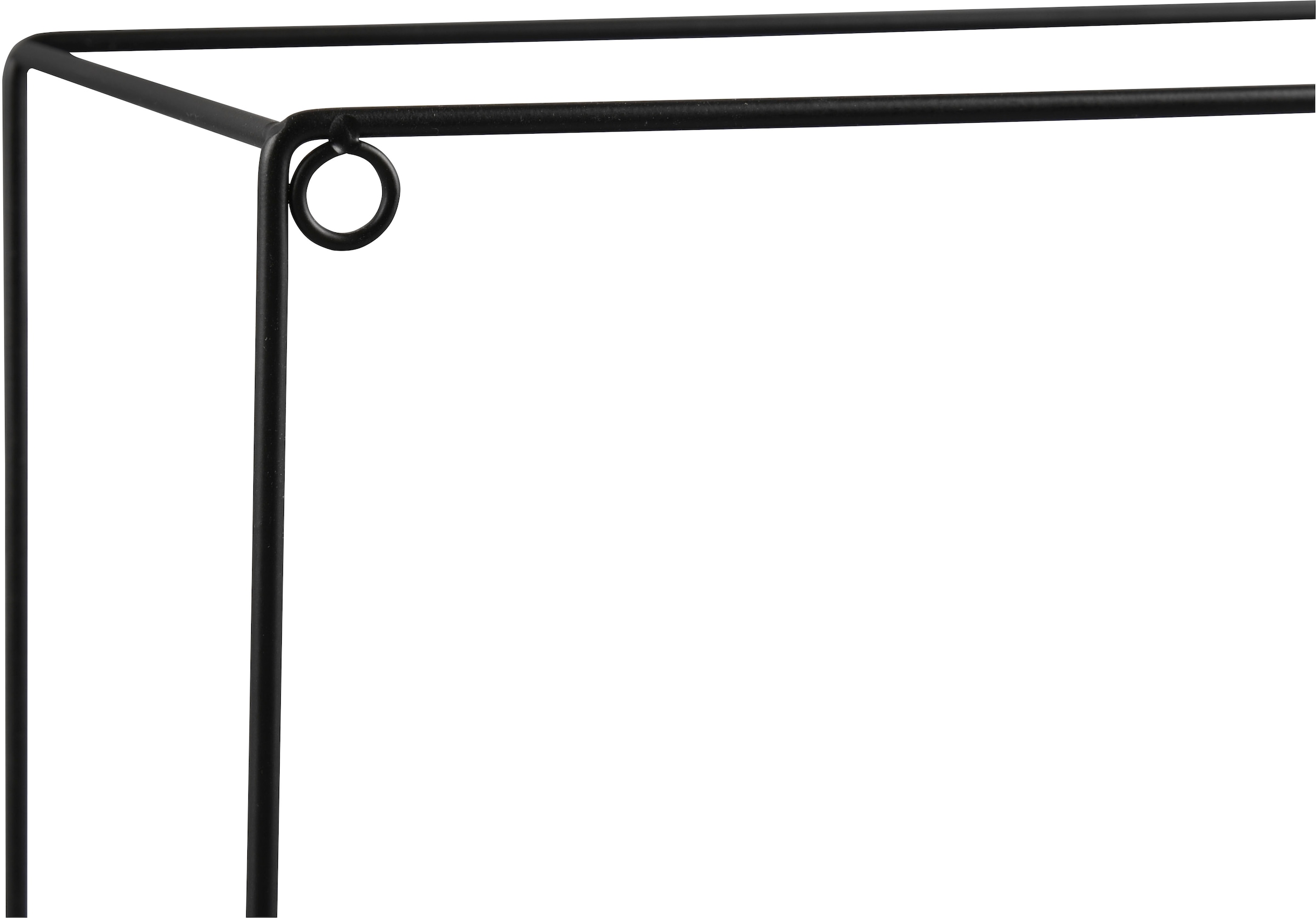 MIRRORS AND MORE Wandregal »Rita«, (Set, 3 St.), Dekorative Regale, Metallrahmen