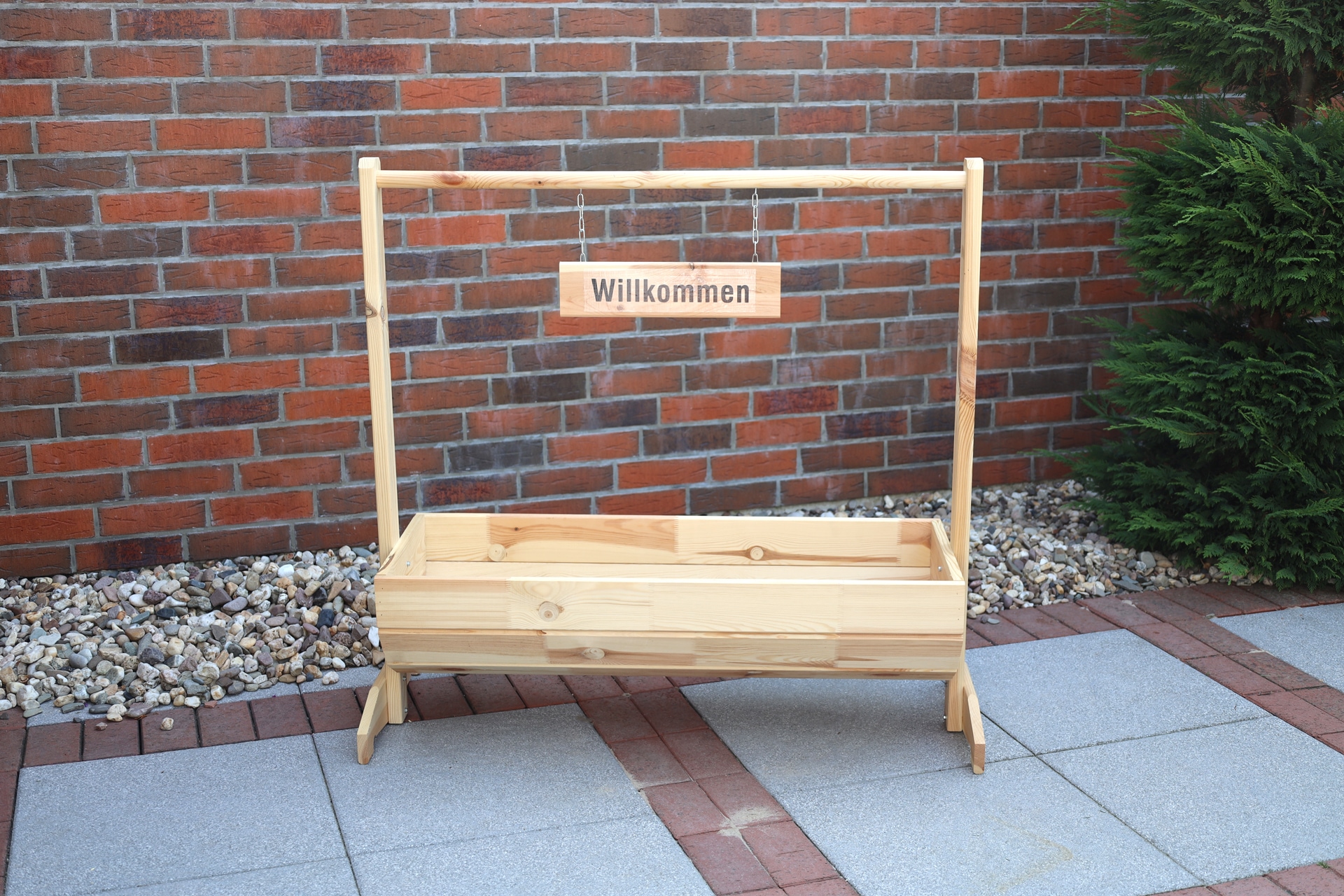 promadino Pflanzkübel »Willkommen«