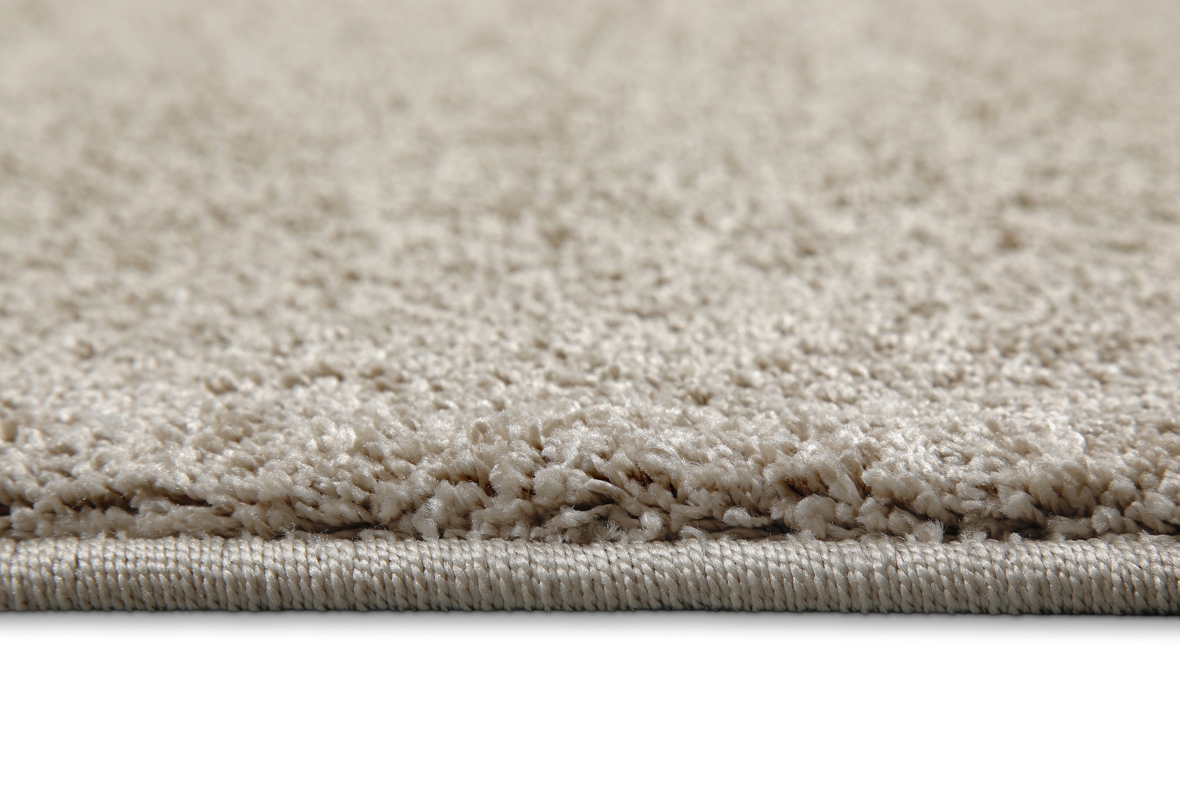 Wecon home Teppich »Wogh« rechteckig 25 mm Höhe Kurzflor, maschinell gewebt, robust, Wohn- & Schlafzimmer, einfarbig