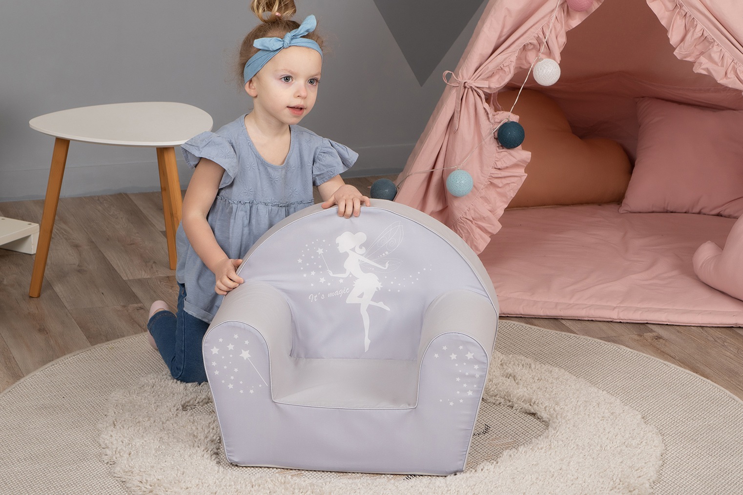 Knorrtoys® Sessel »Fairy Grey«, für Kinder; Made in Europe günstig online kaufen