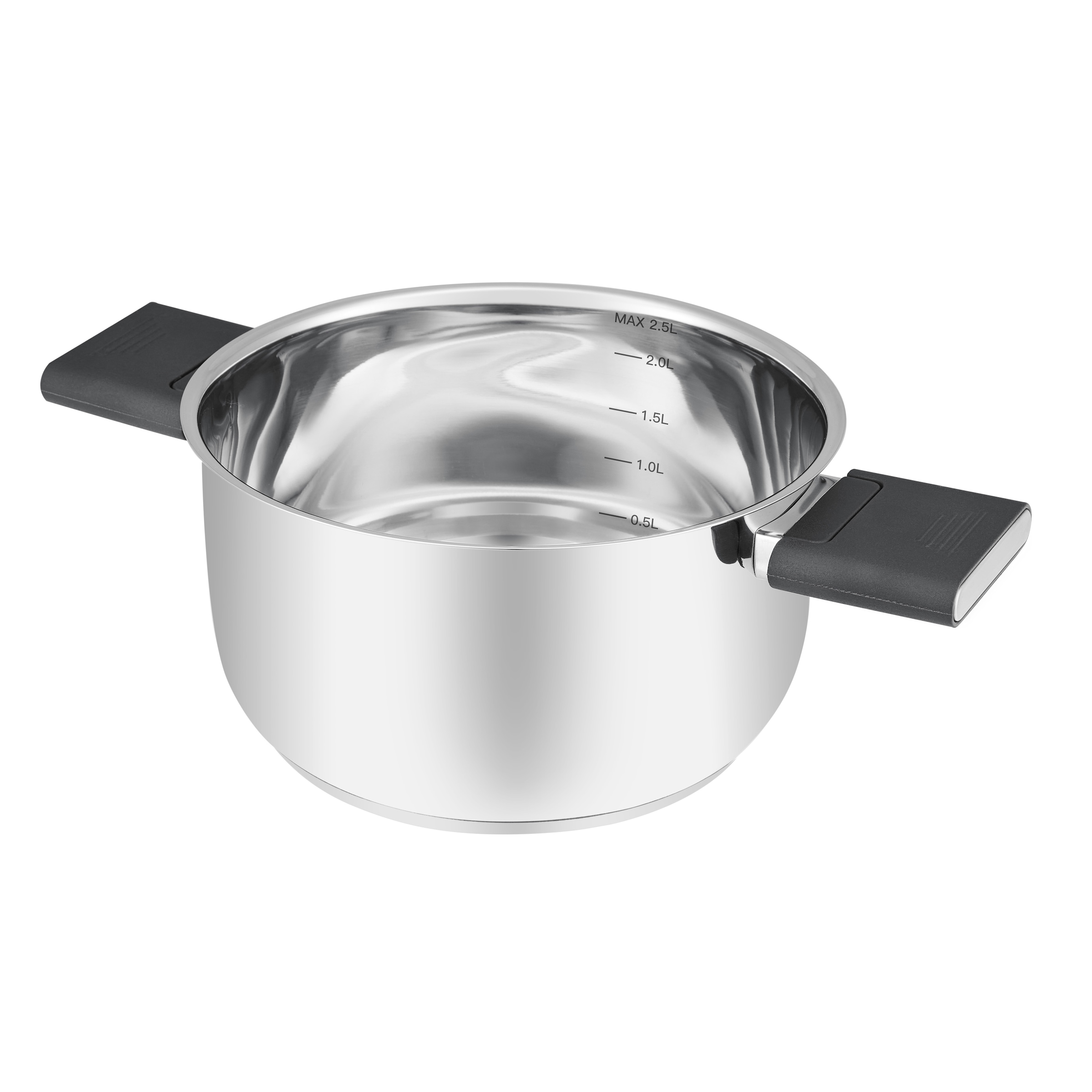 RESTO Kitchenware Topf-Set »ANSER mit klappbaren Griffen, im Geschenkkarton« Set, je 2x Kochtopf Ø 18/22 cm mit Deckel, 4 tlg. Edelstahl 18/10
