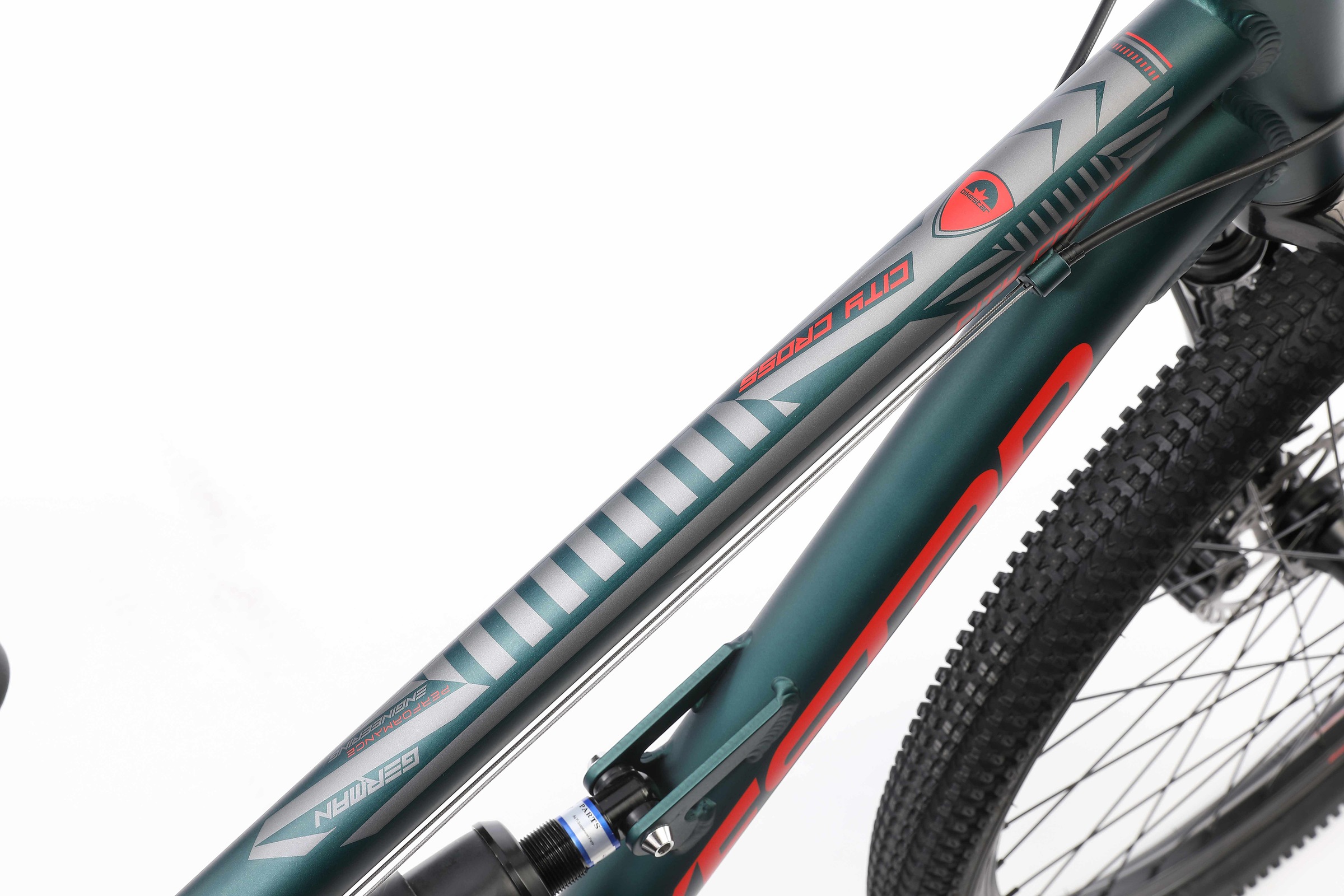 Bikestar Mountainbike 21 Gang Shimano RD-TY300 Schaltwerk Kettenschaltung für Damen und Herren, Kettenschaltung