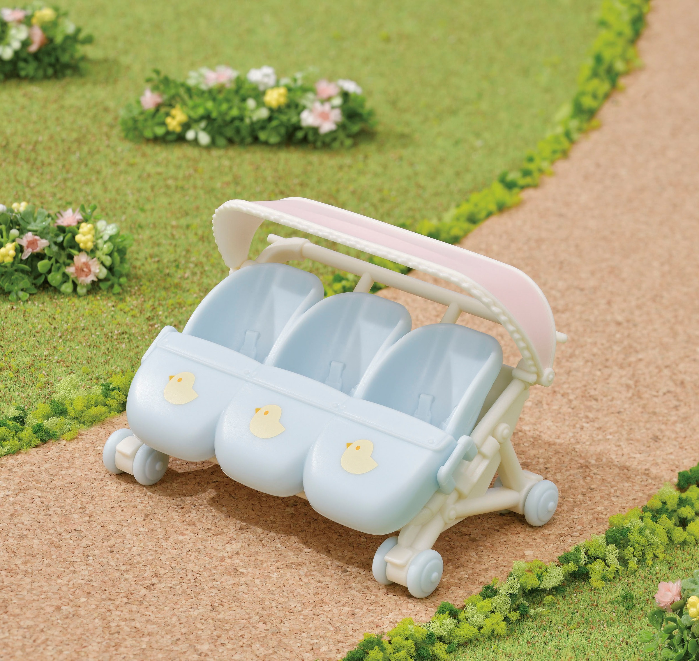 Sylvanian Families Spielwelt »Drillings-Kinderwagen (5533)«