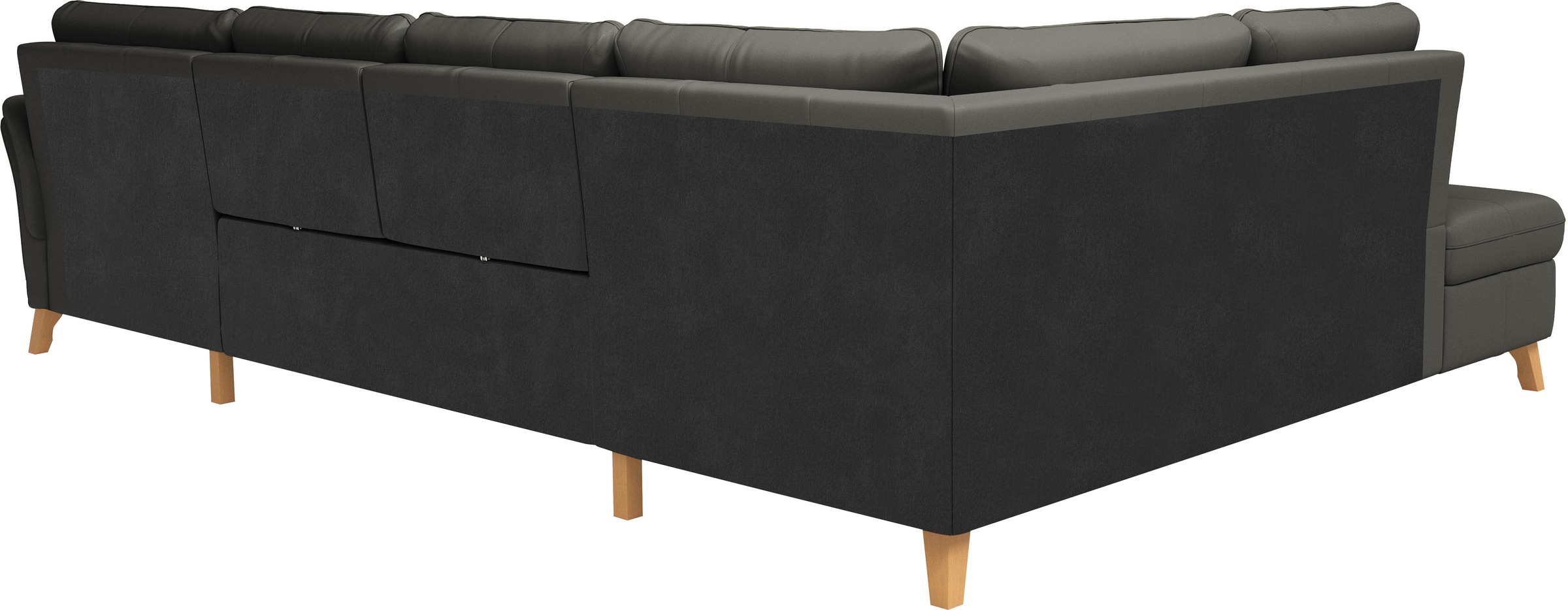 sit&more Wohnlandschaft »Göteborg«, inkl. Sitztiefenverstellung, wahlweise mit Bettfunktion & Bettkasten