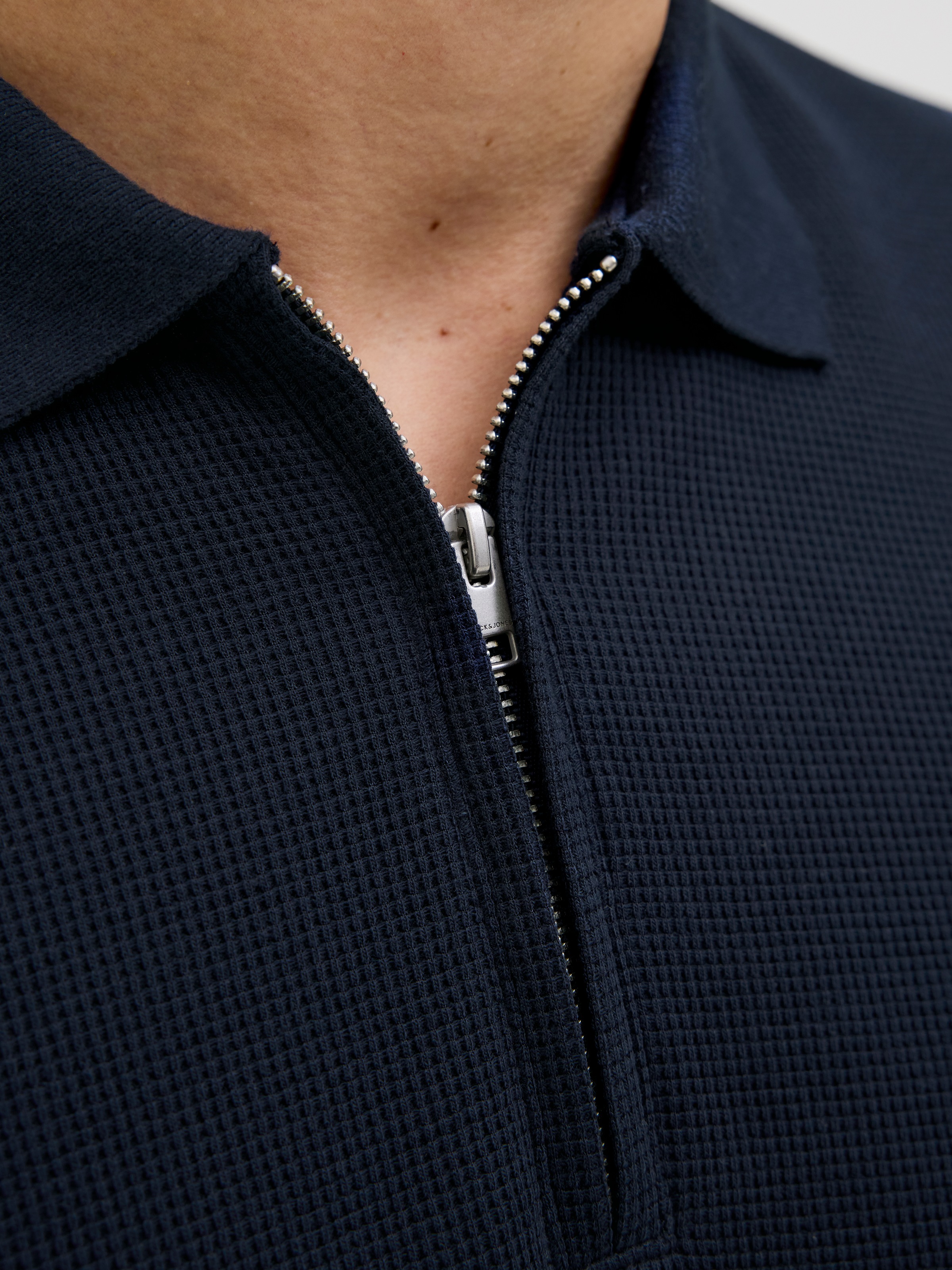 Jack & Jones Poloshirt »JJEAUSTIN ZIP POLO SS NOOS«