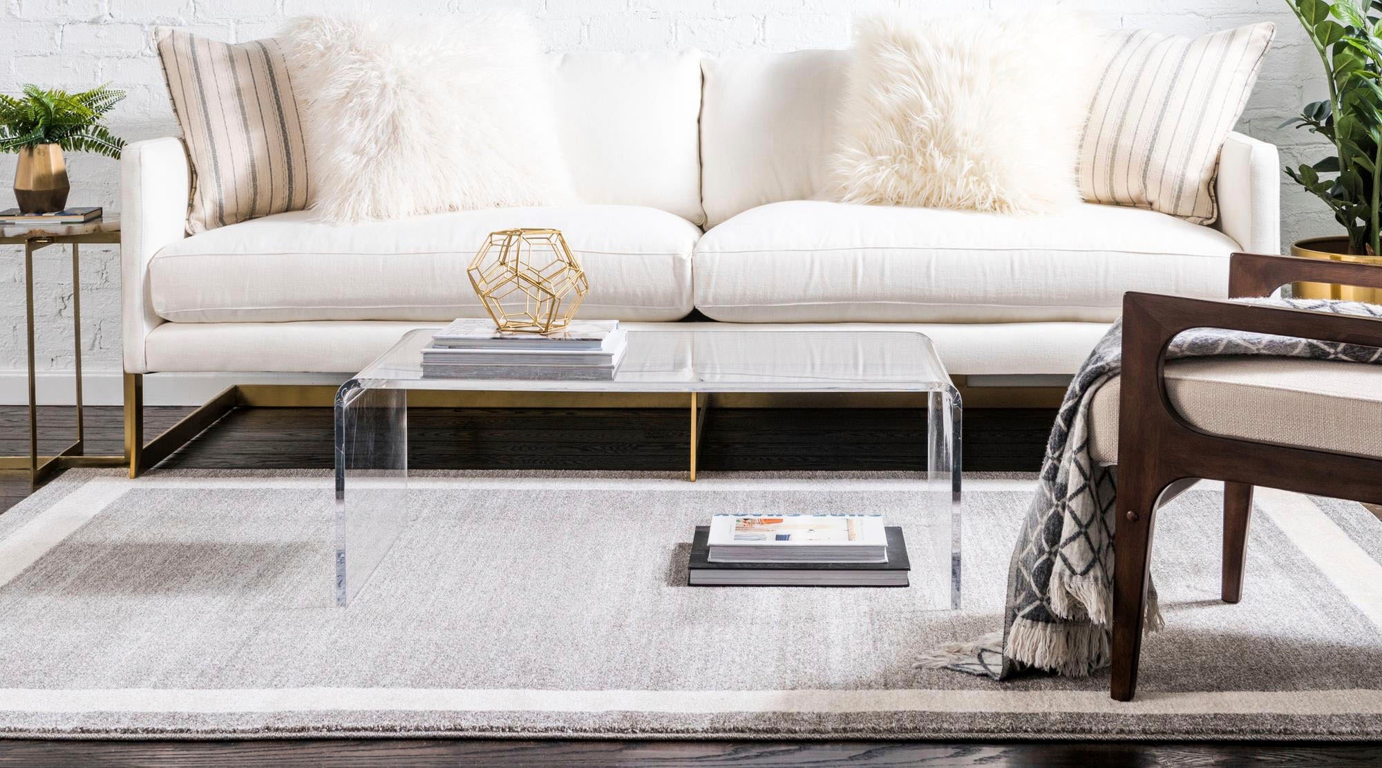 Myflair Möbel & Accessoires Teppich »Good Times, LAGERRÄUMUNG!«, rechteckig, 13 mm Höhe, Kurzflor, gewebt, melierte Optik, mit Bordüre